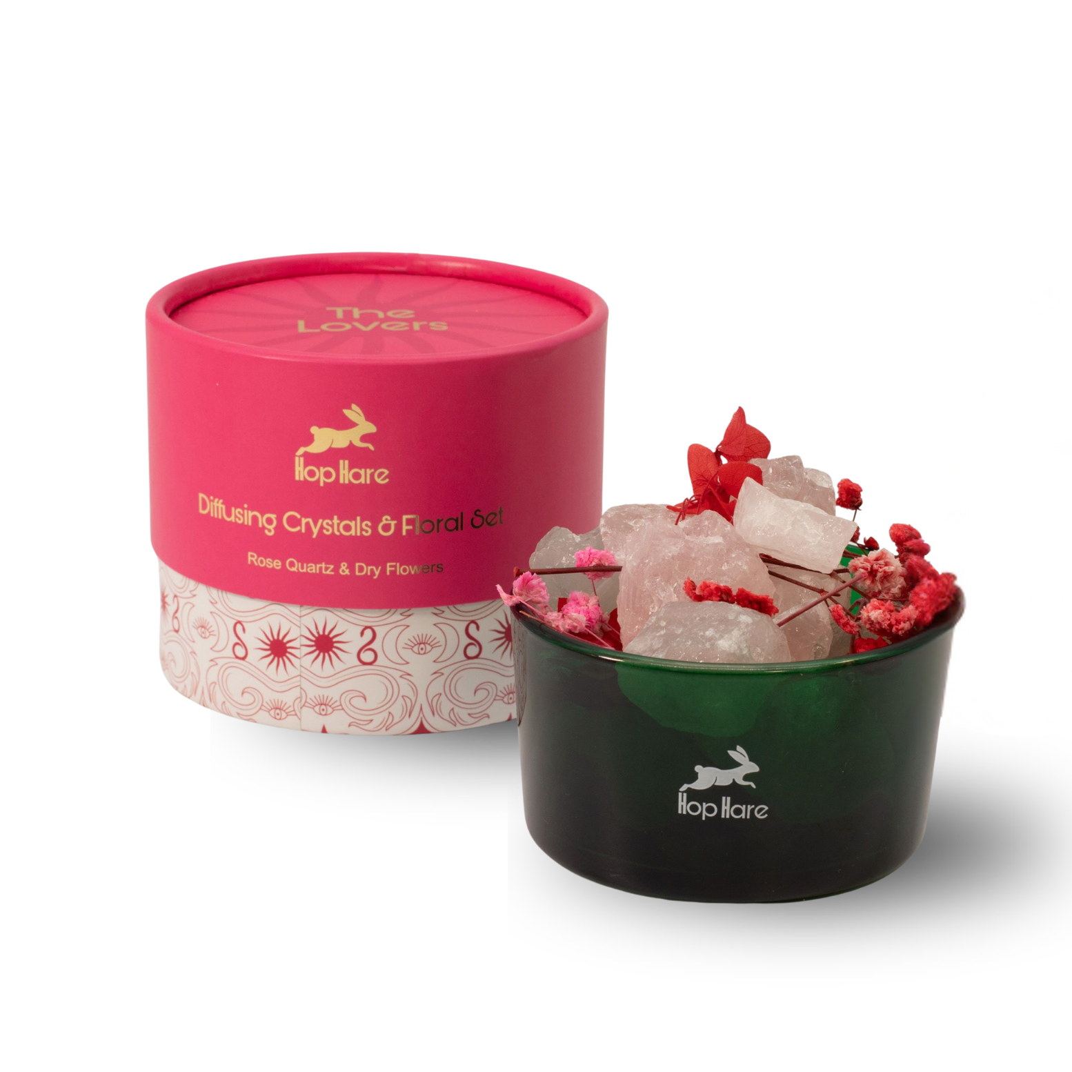 Hop Hare Diffusing Crystals & Floral Set - The Lovers