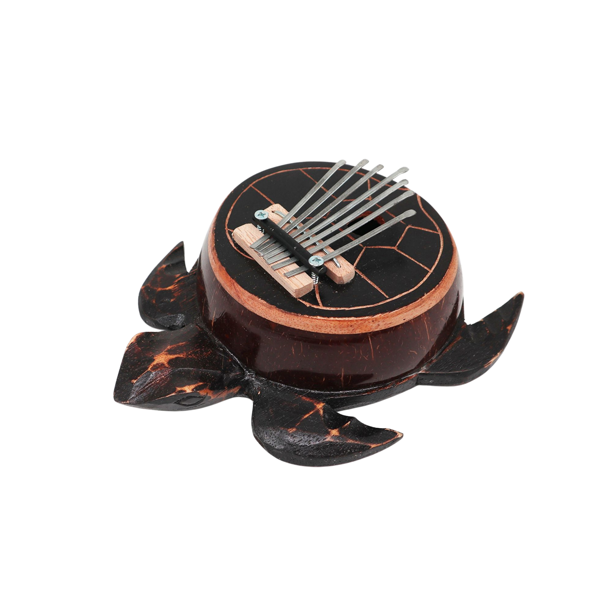 Kalimba Antique Turtle Coconut