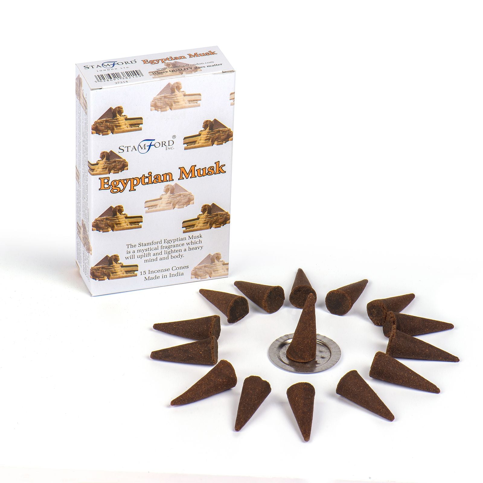 Stamford Incense Cones - Egyptian Musk