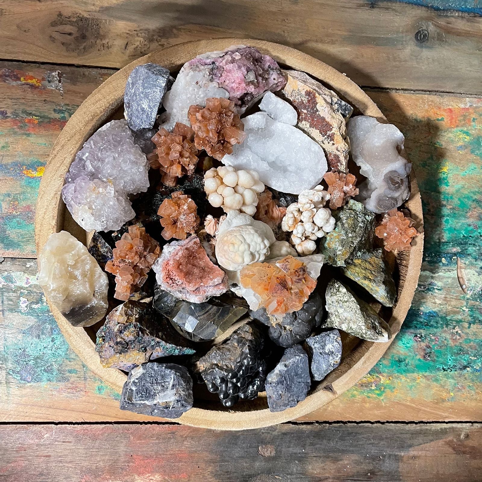 Mineralproben - Chalkopyrit (ca. 80 Stück pro Schale)