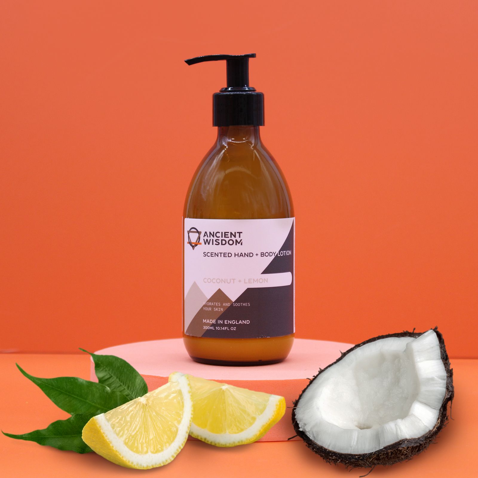 Fragranced Hand & Body Lotion 300ml - Coconut & Lemon