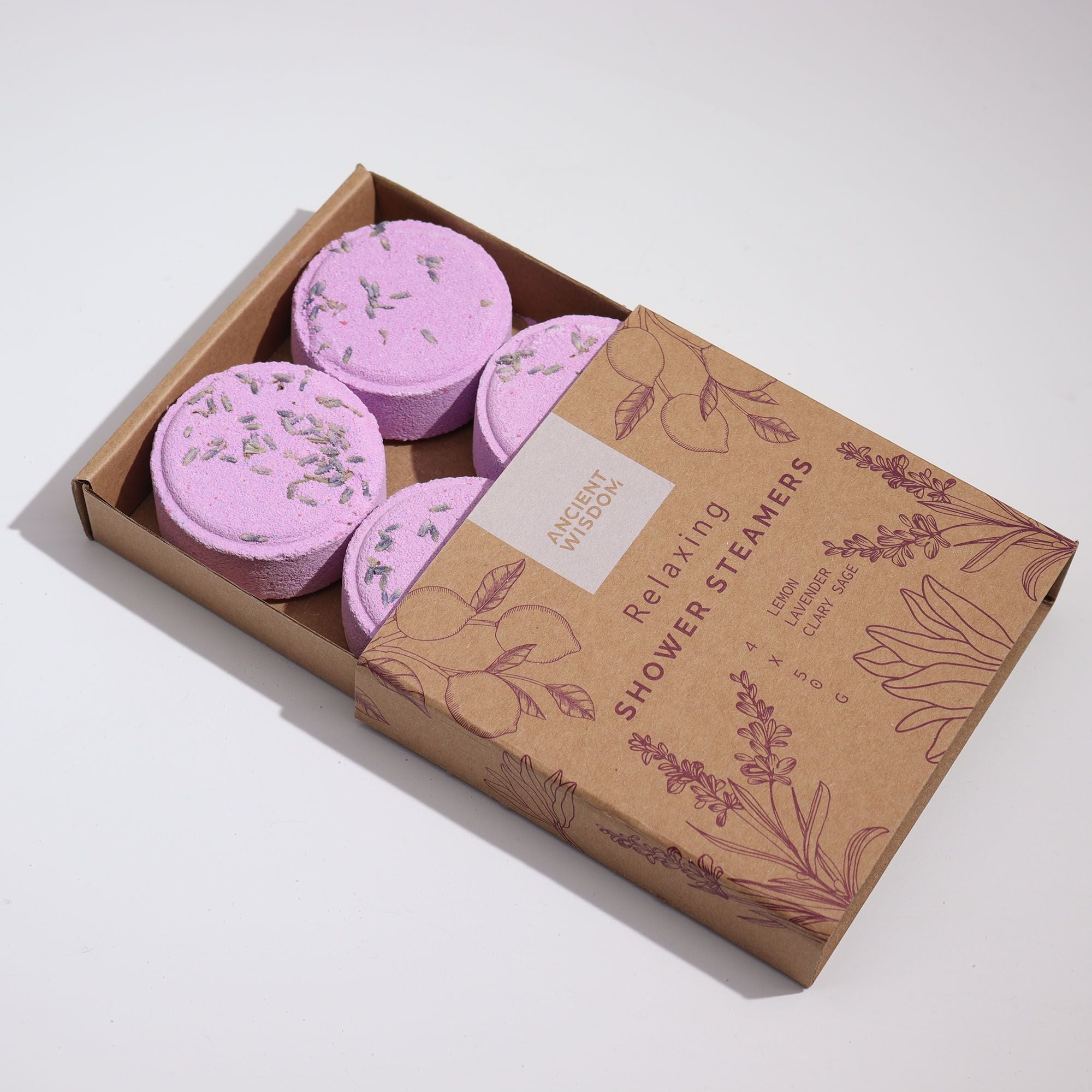 Zen Shower Steamers Set – Relaxing (Purple)
