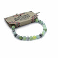 Gemstone Manifestation Bracelet - Olive Jade (Healing)