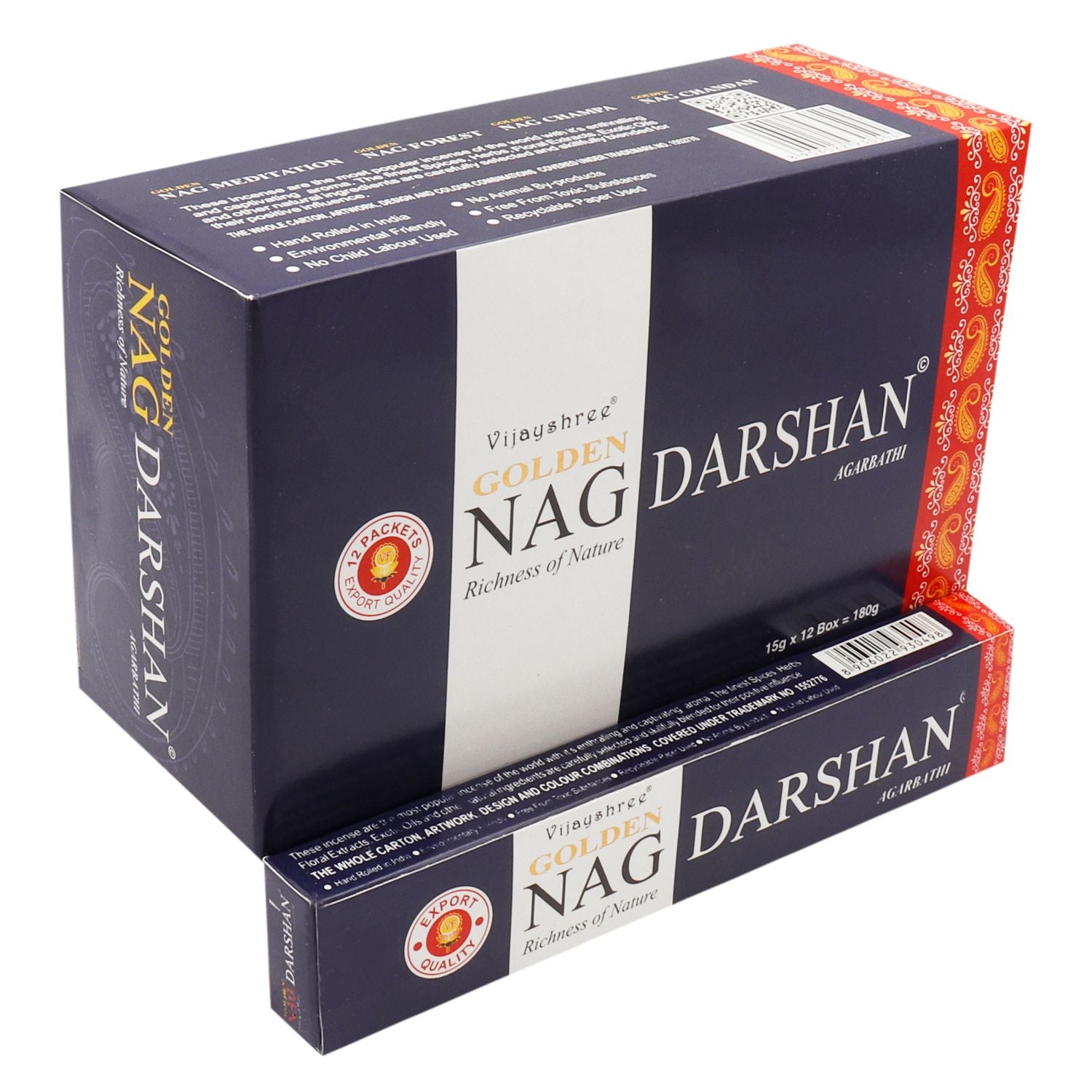 Golden Nag 15g - Darshan Incense