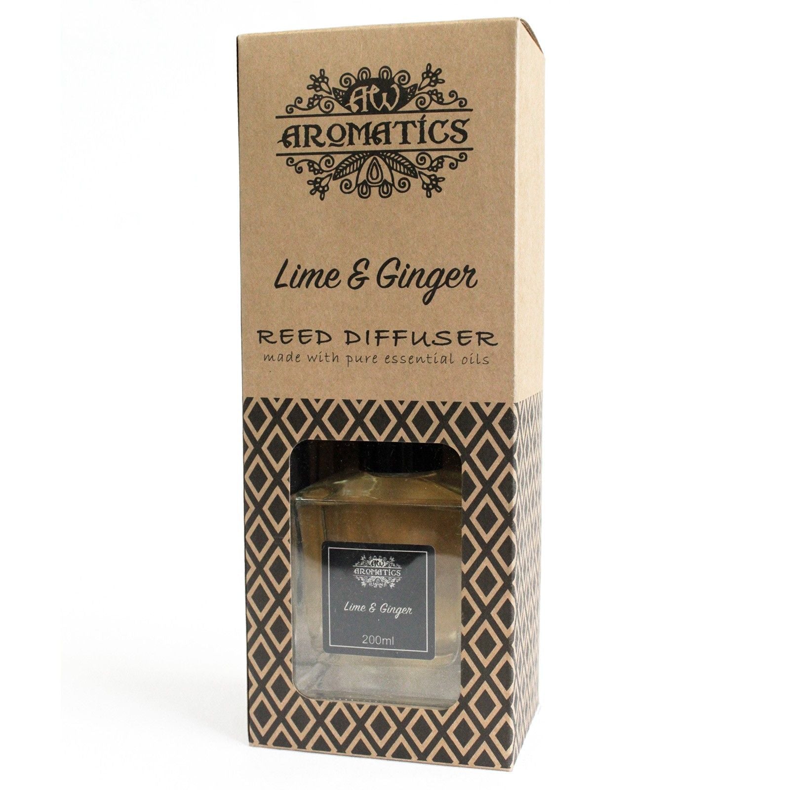 Reed Diffuser 200 ml – Lime & Ginger