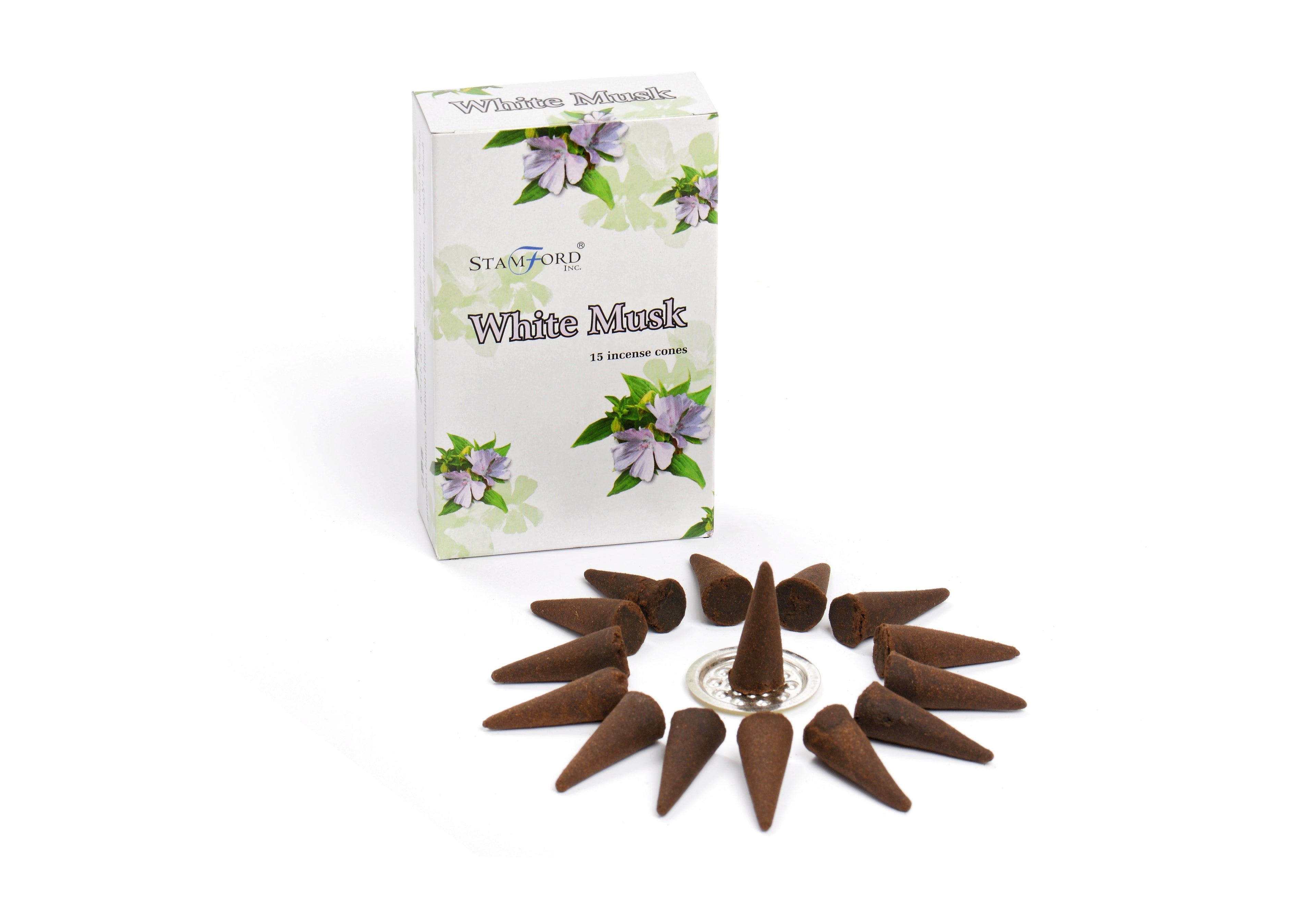 Stamford Incense Cones - White Musk