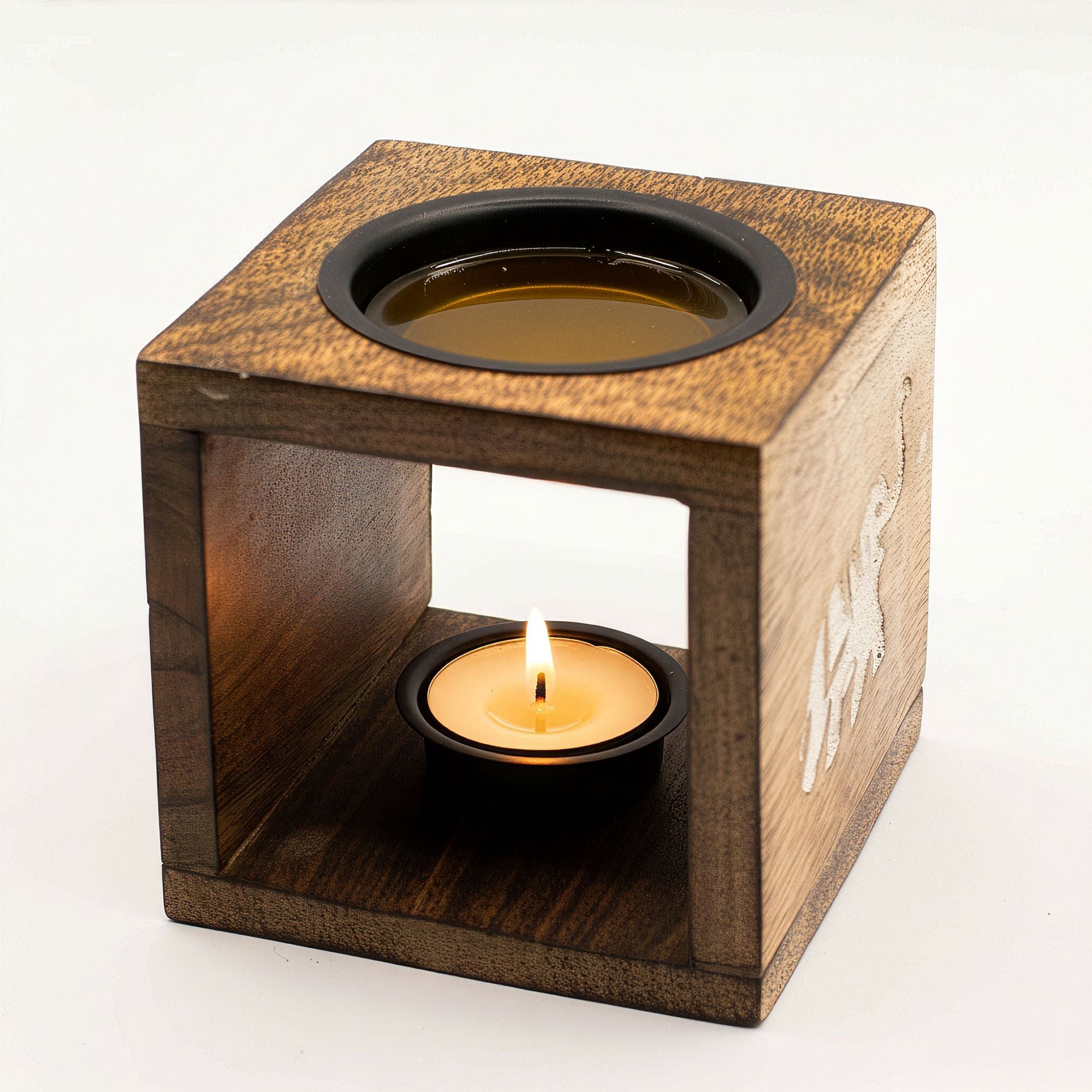Mango Wood Oil Burner  - Elephant
