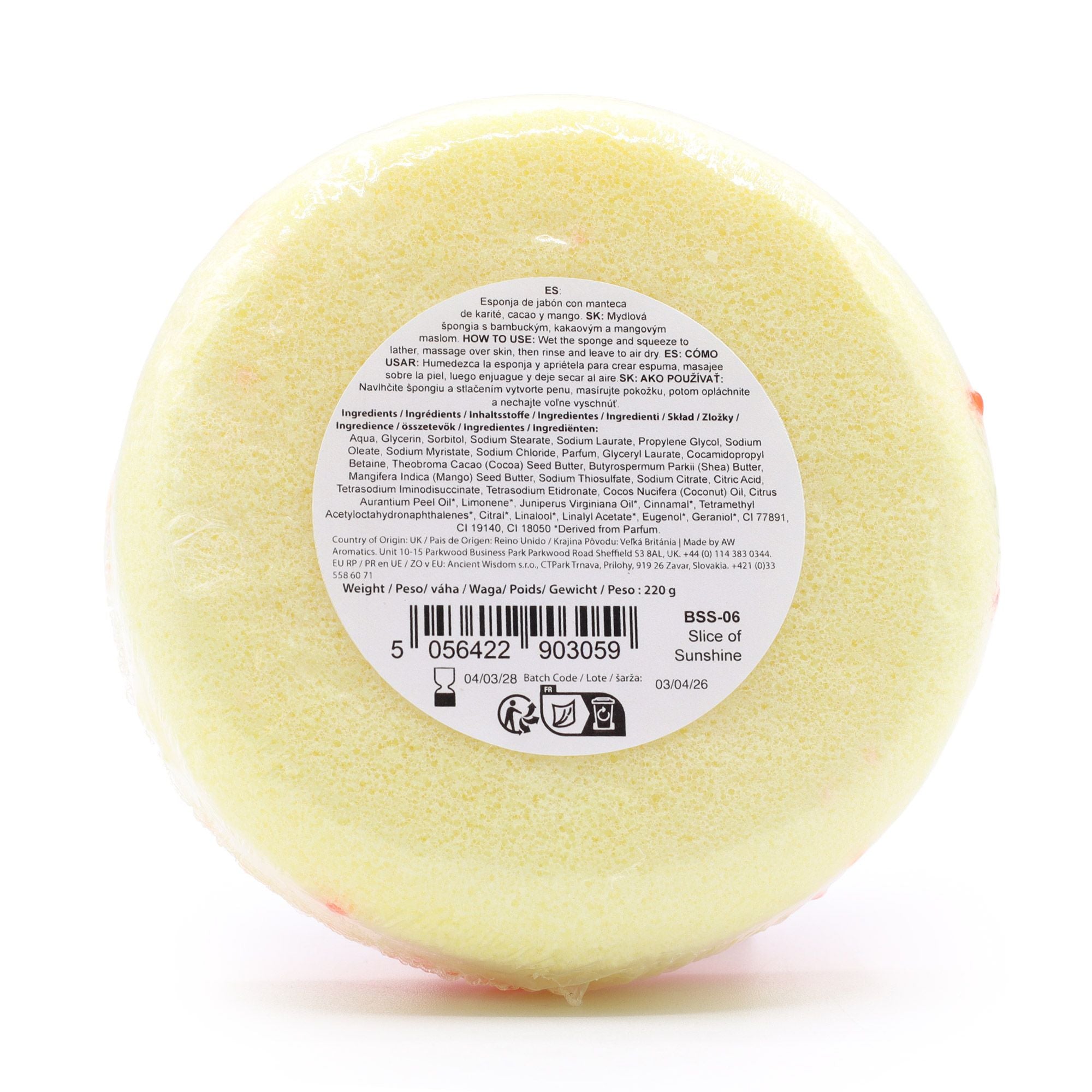 Butter Bubble Soap - Ein Stück Sonnenschein