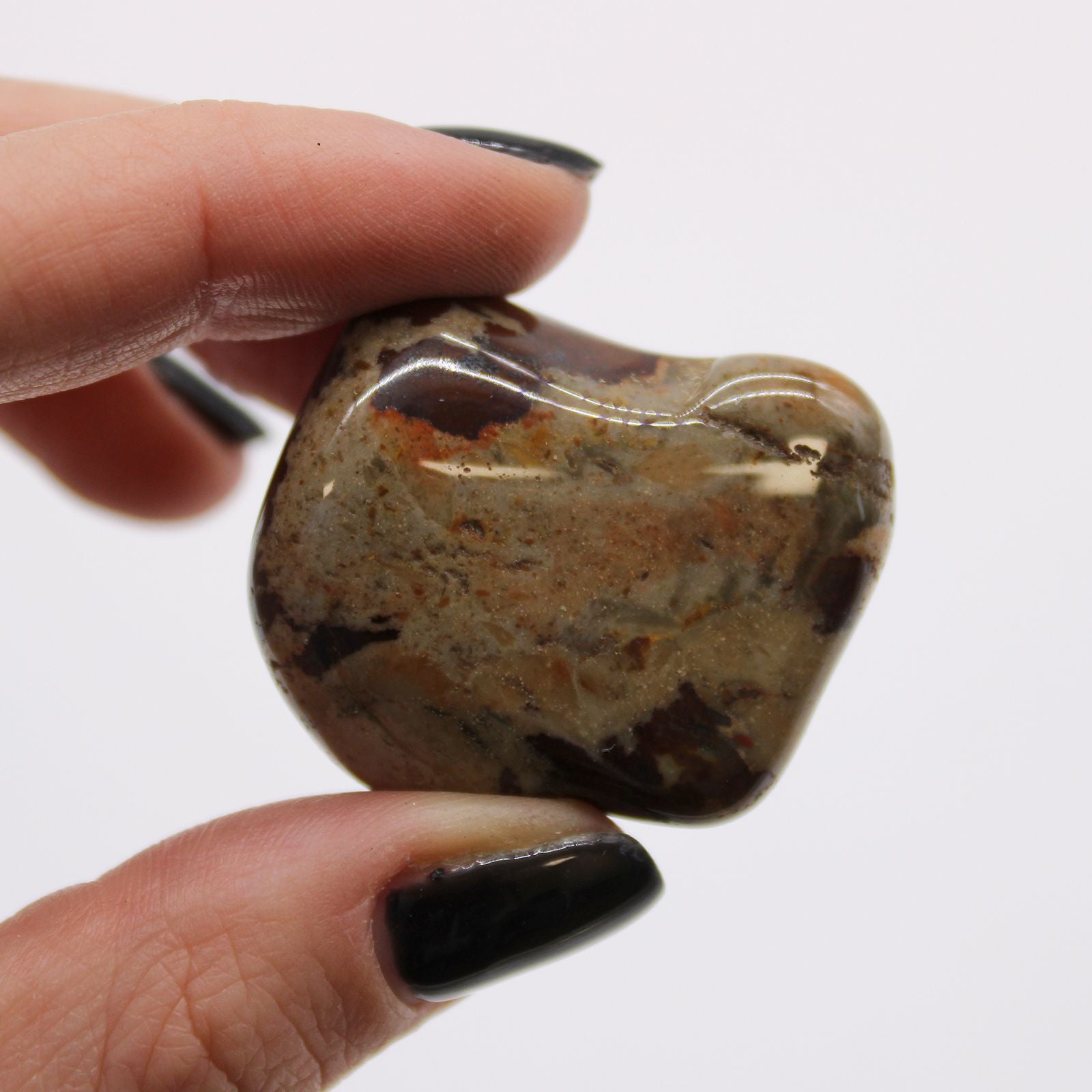 African Tumble Stone x6 - Large - Jasper Nguni