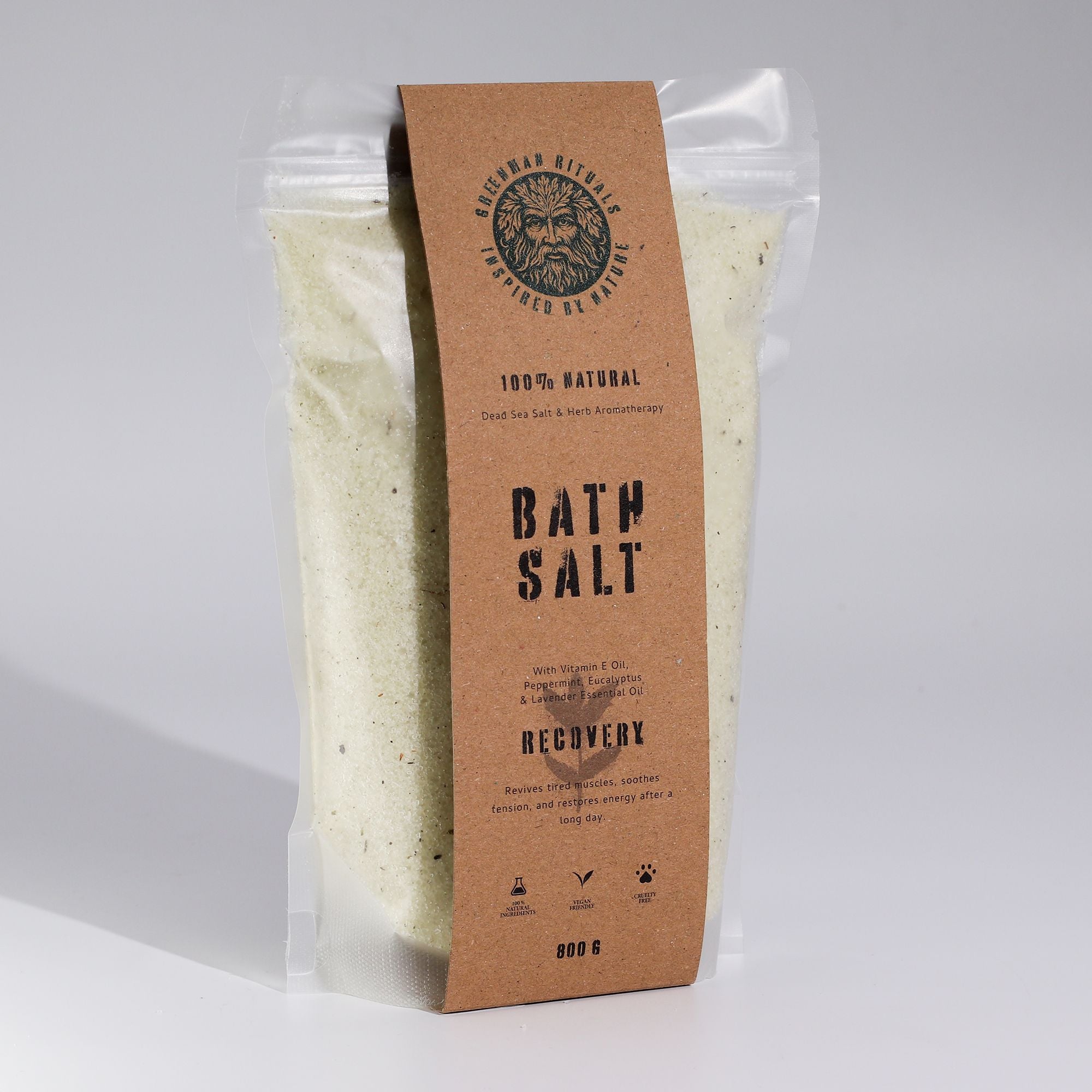 Greenman Rituals Epsom Bath Salt Menthol – Recovery