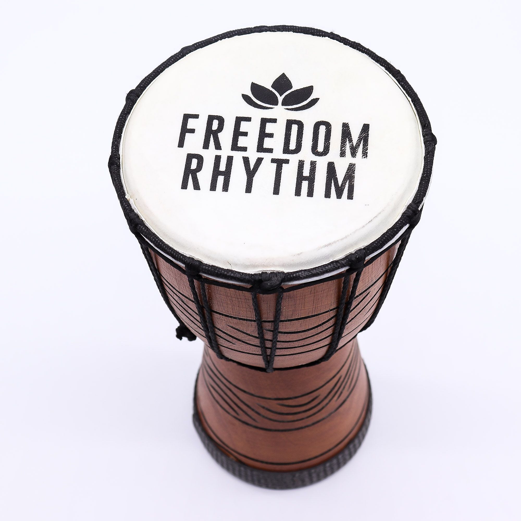 Pro Djembe Drum Small - Freedom Rhythm (high) - Small 30cm (15cm Diia)