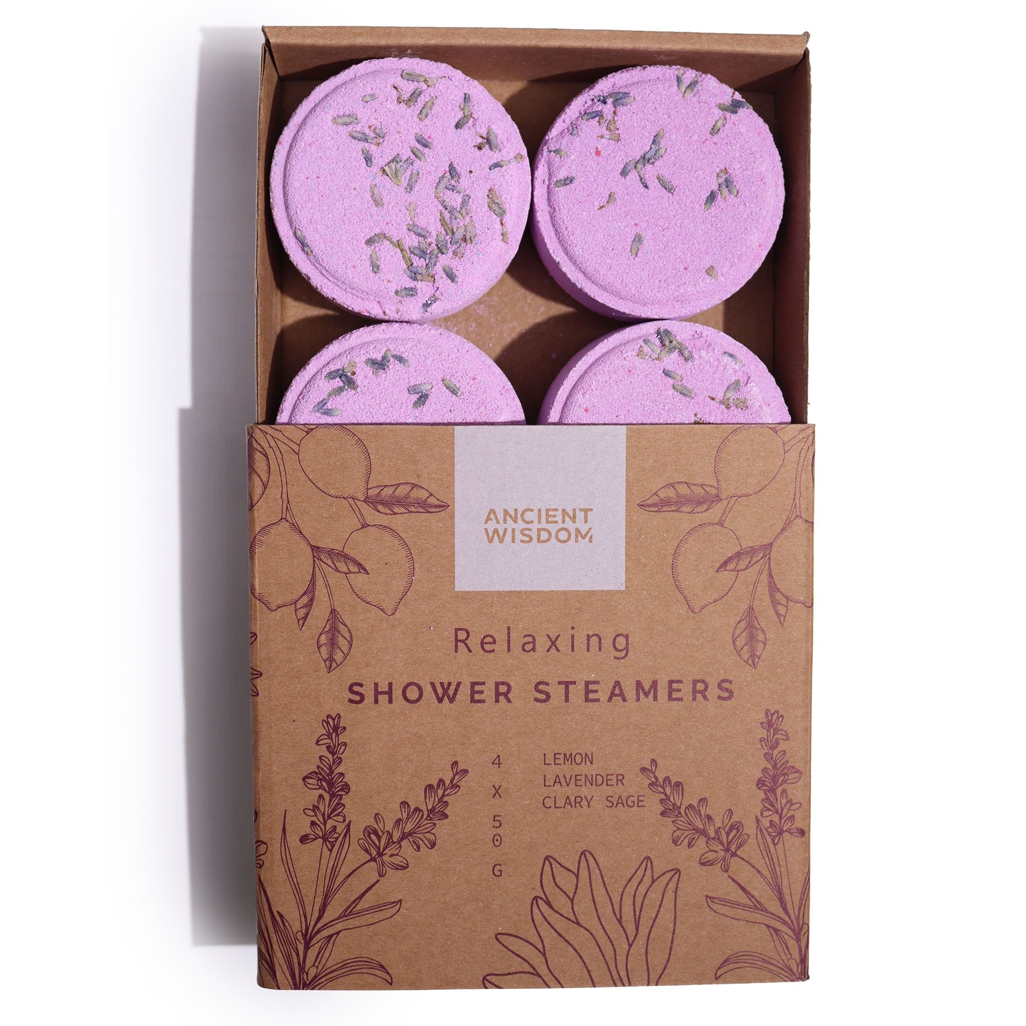 Zen Shower Steamers Set – Relaxing (Purple)