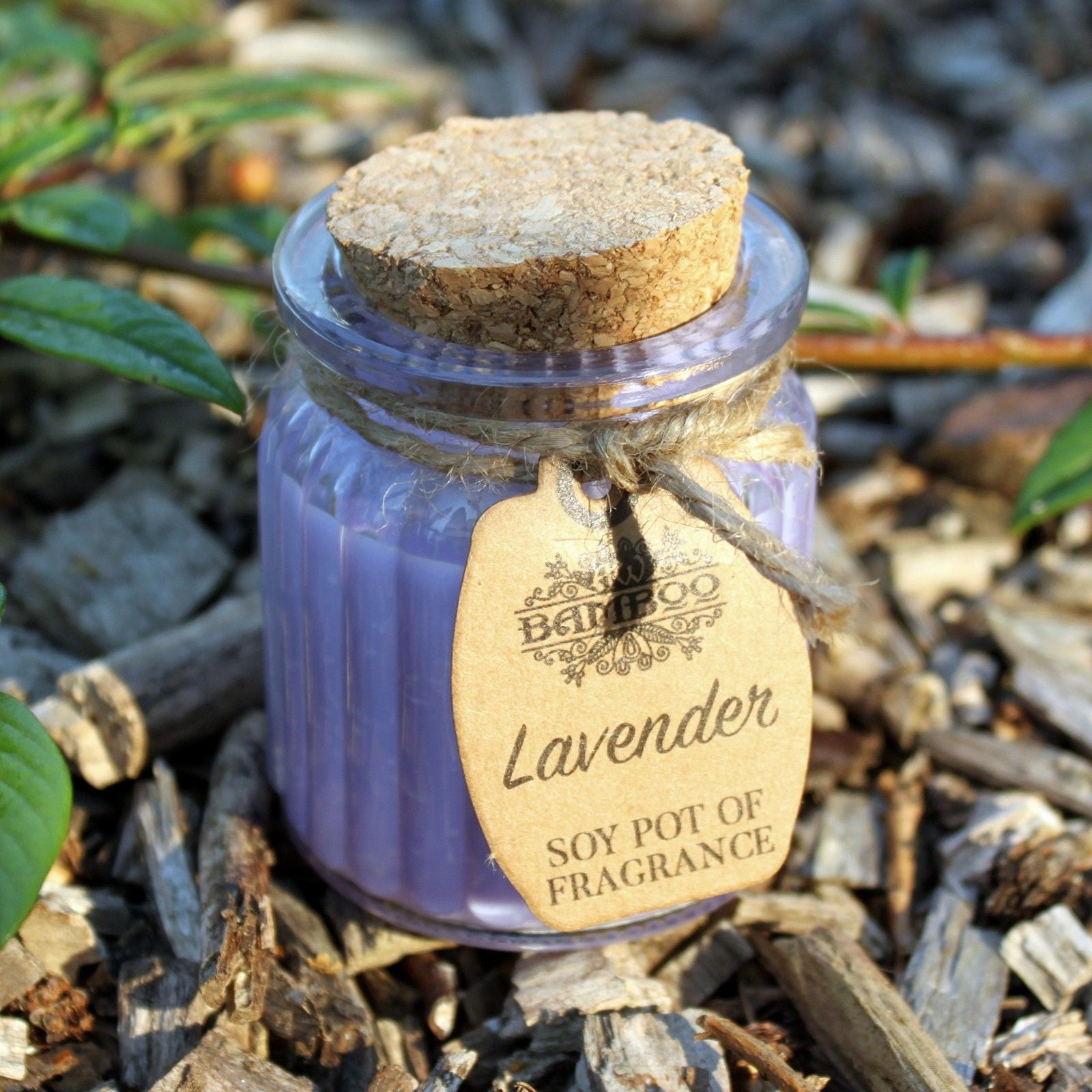 Soy Fragrance Candle Pot – Lavender