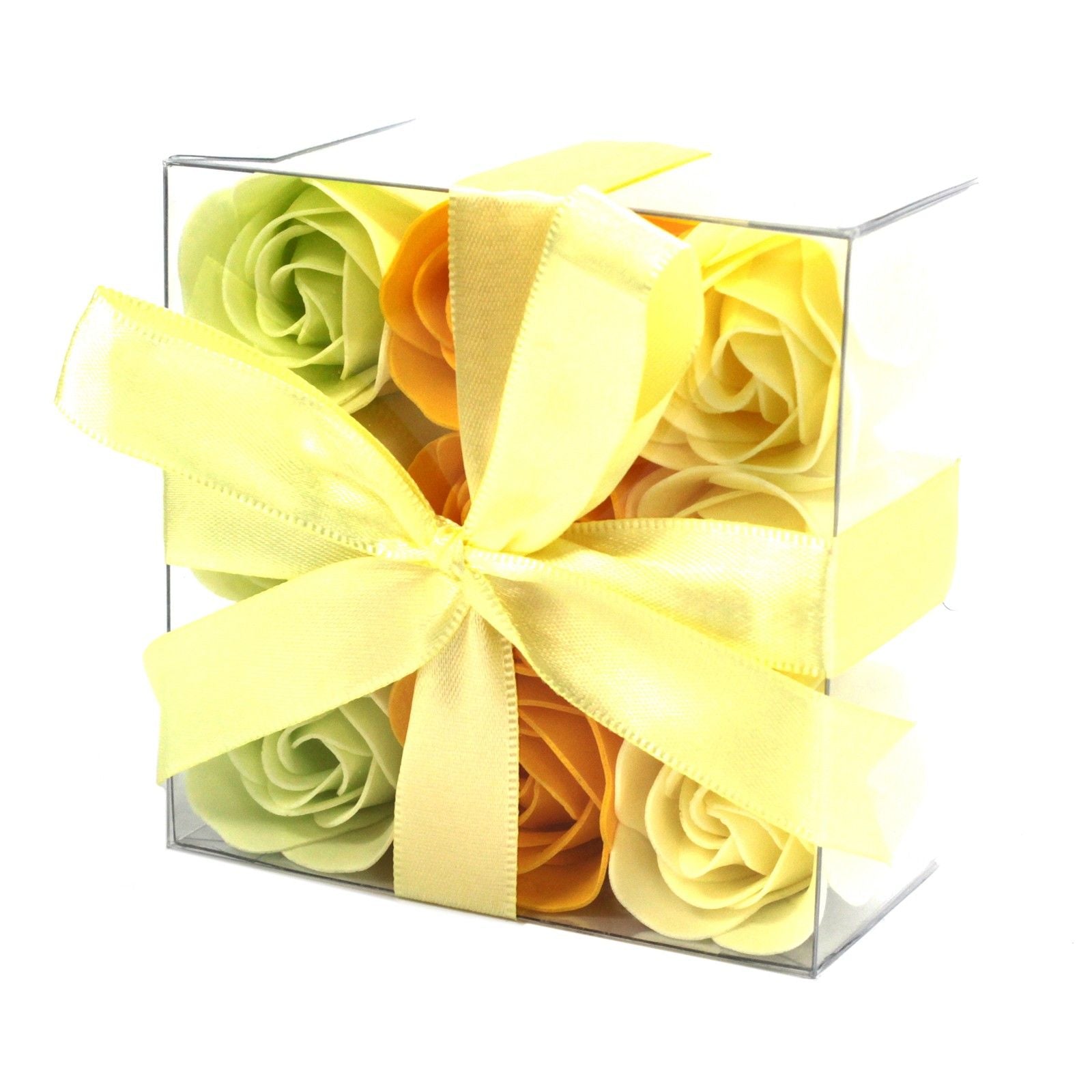 Flower Box - Yellow Roses