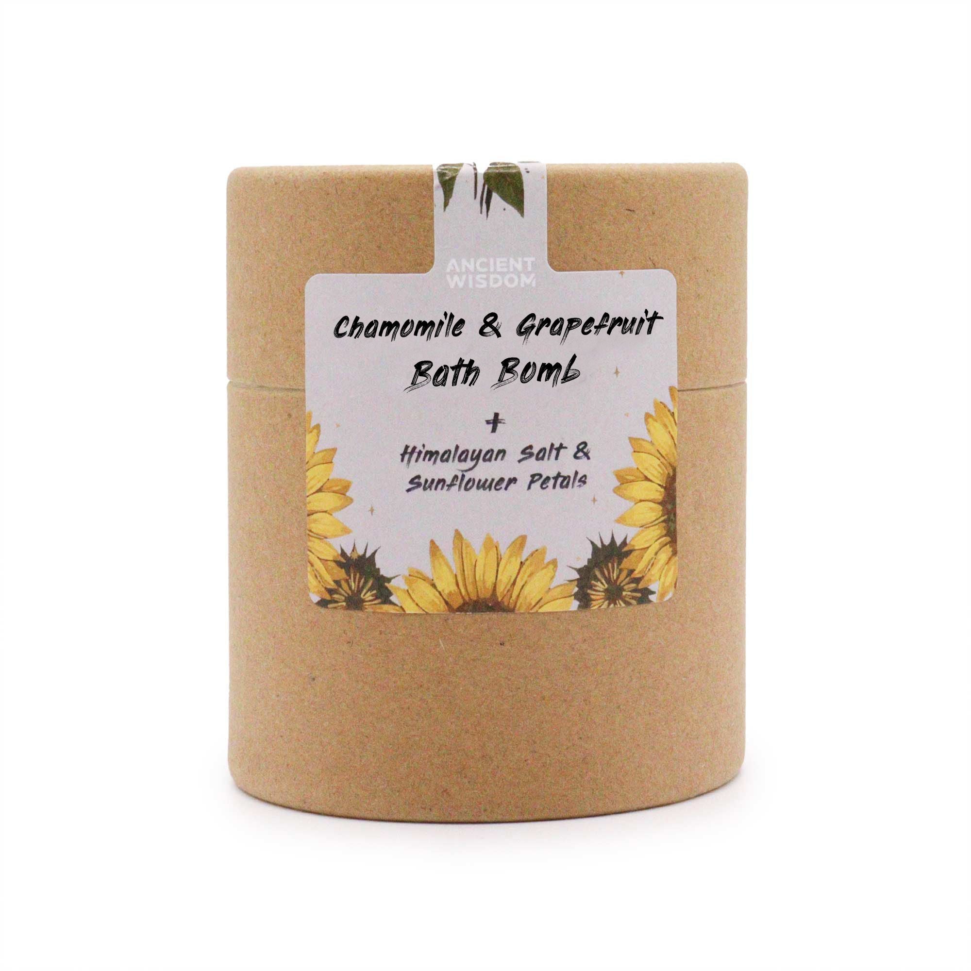 Fat Bath Bomb 170 g – Sunflower Serenity