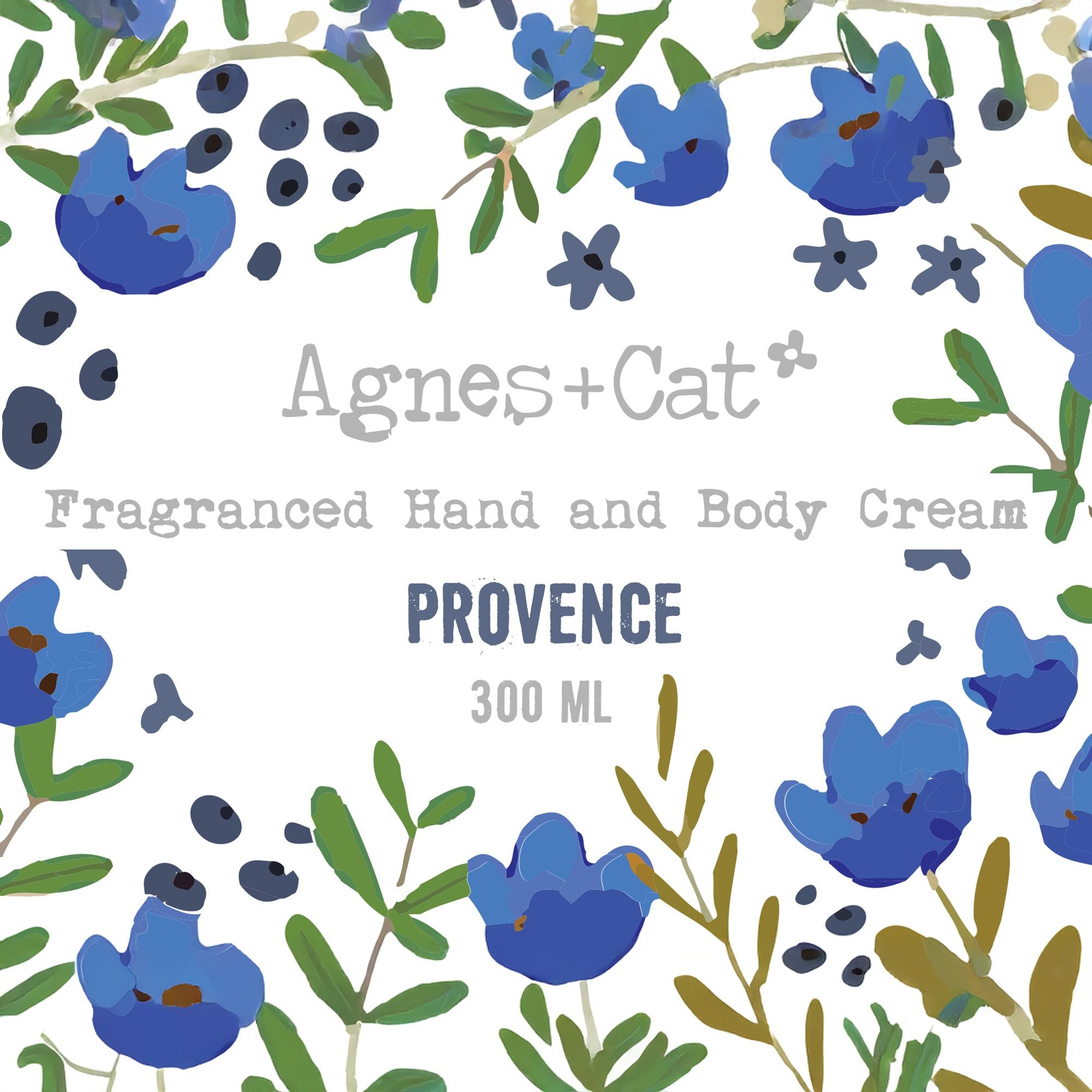 Agnes + Cat Hand & Body Cream 300ml Provence