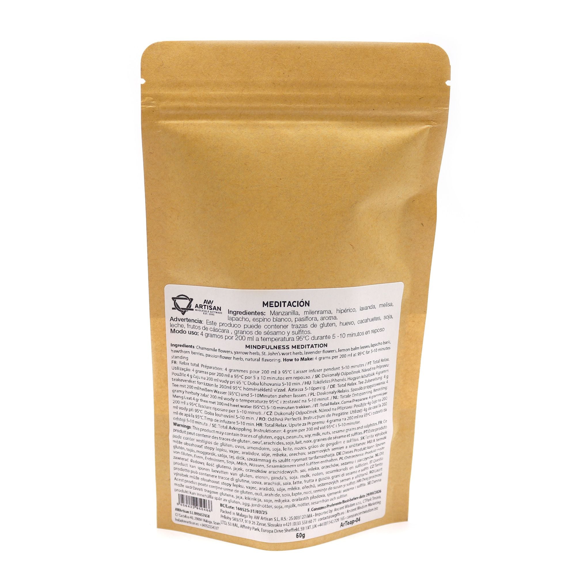 Artisan Tea 50g - Mindfulness Meditation