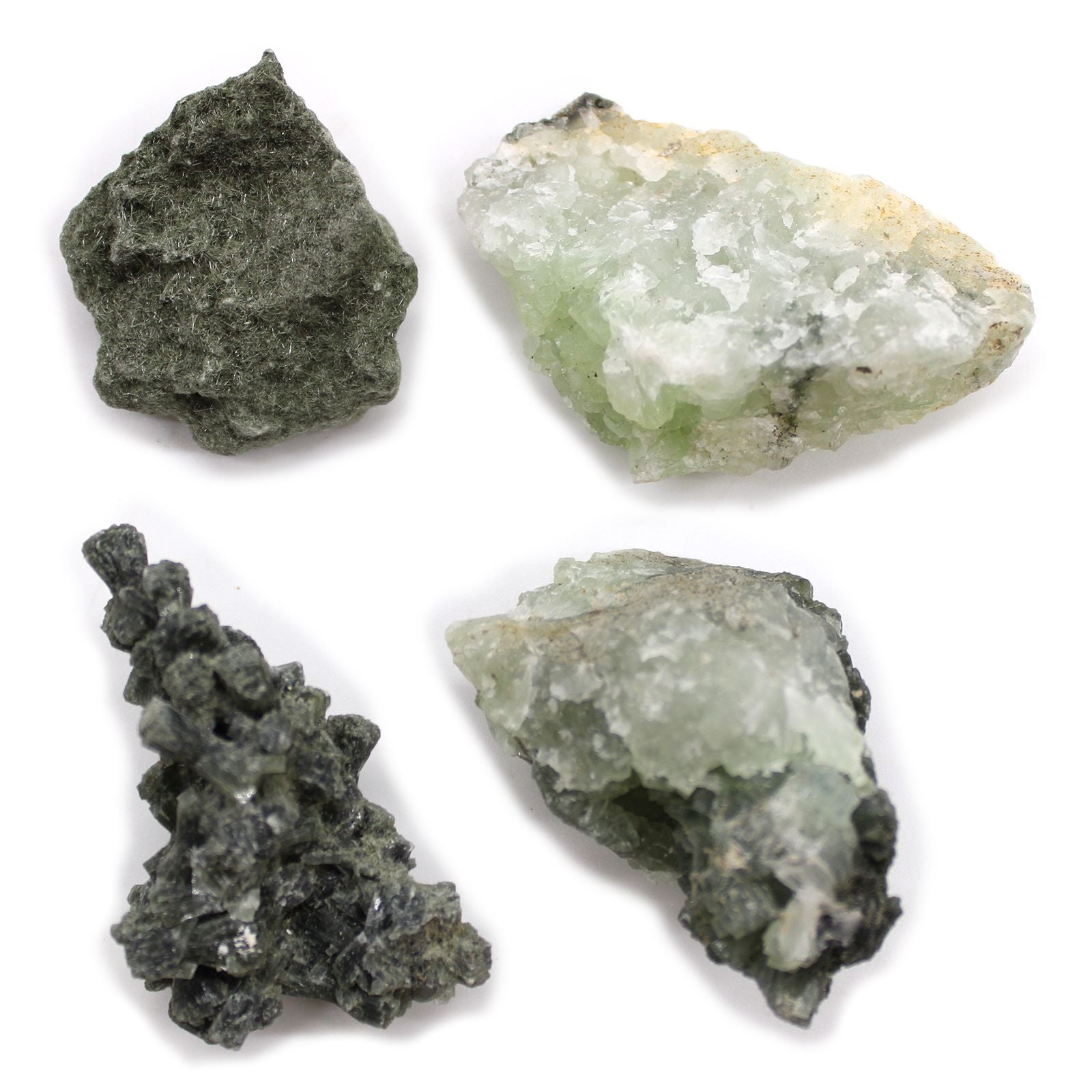 Mineral Specimens - Small Prehnite (Approx. 100 Pieces per Tray)