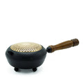 Iron Censer Incense Burner Large  - Gold detail