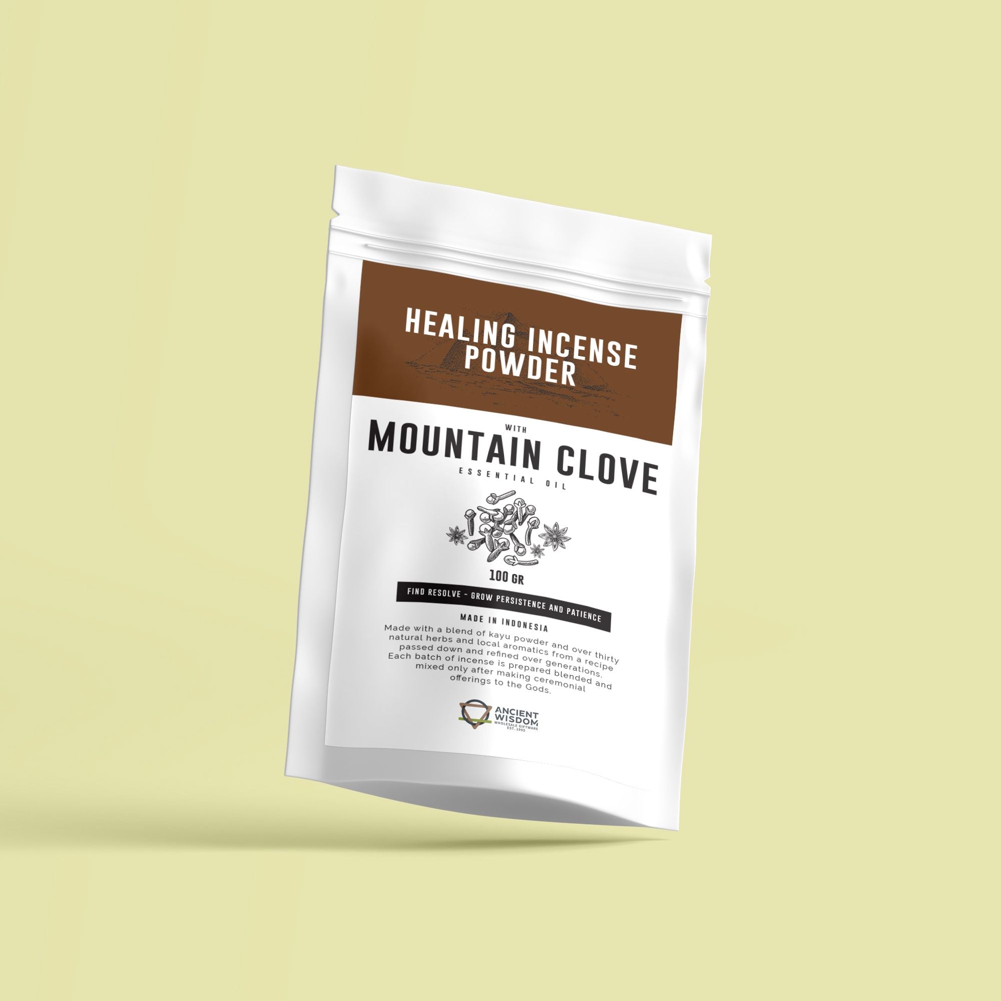 Healing Incense Powder - Mountain Clove 100g