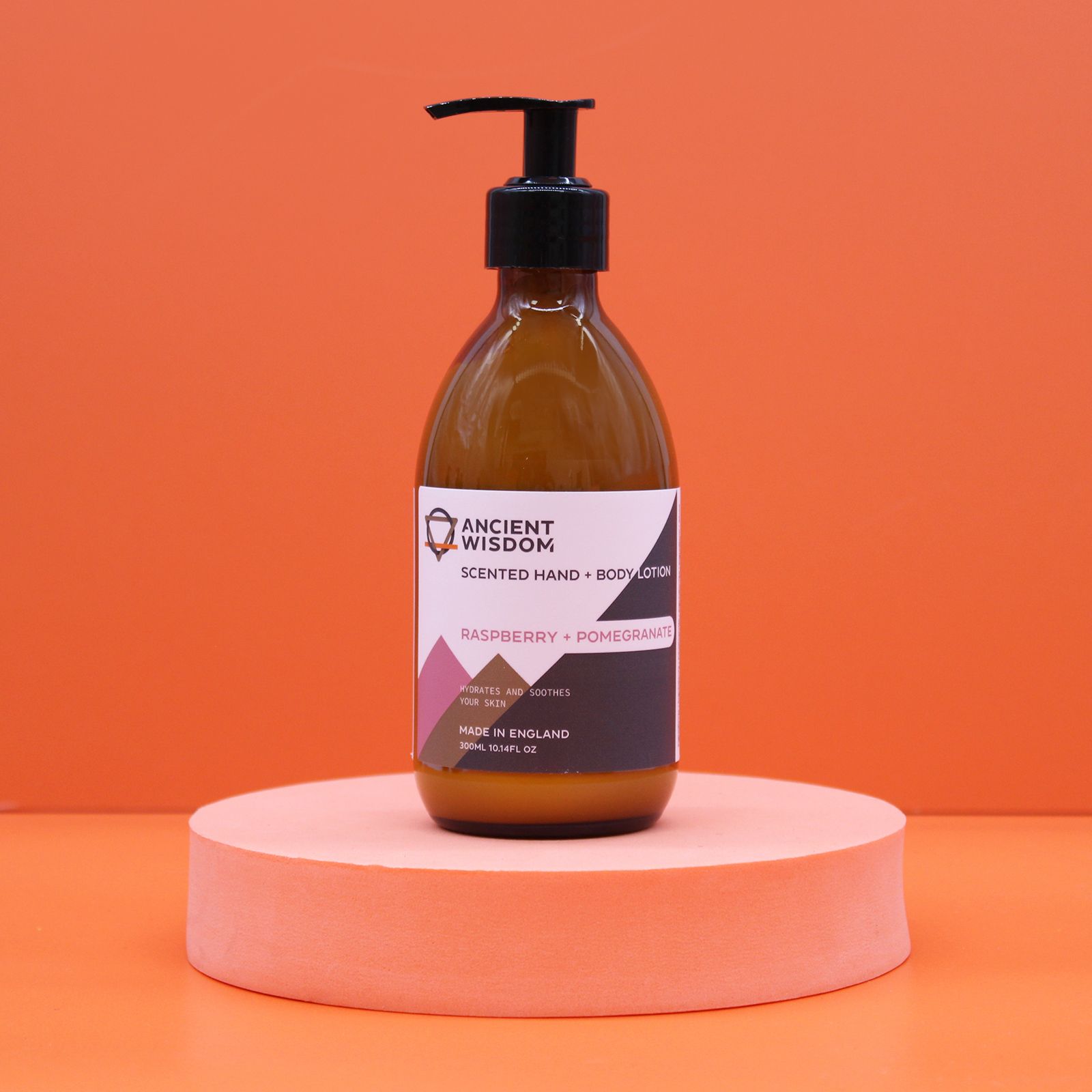 Fragranced Hand & Body Lotion 300ml - Raspberry & Pomegranate