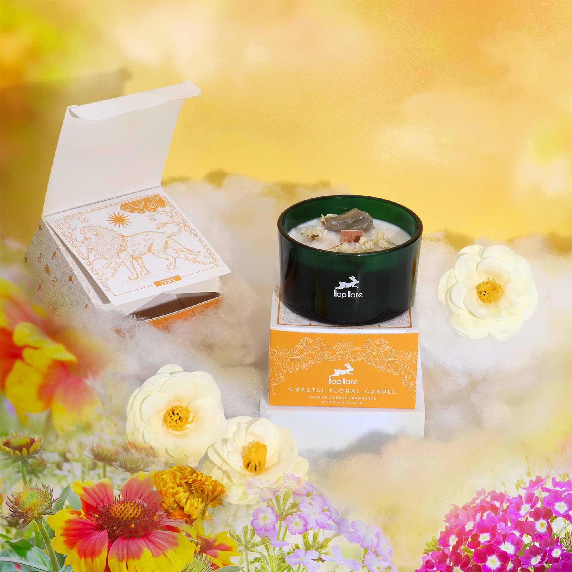 Hop Hare Crystal Magic Candle – The Lion