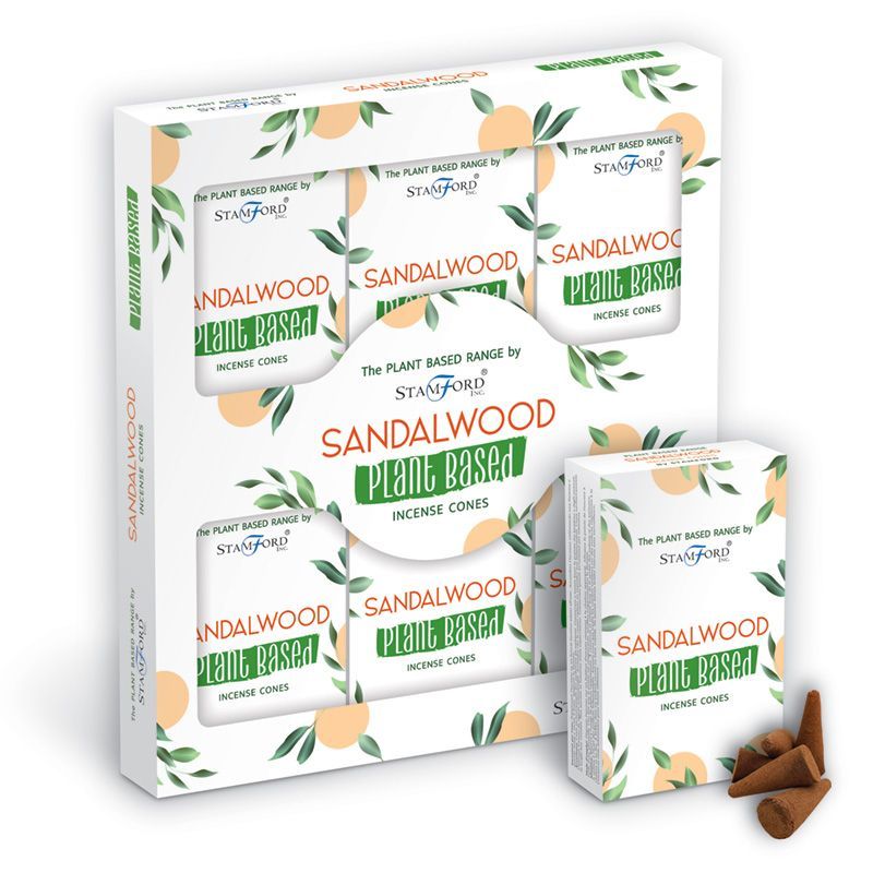 Pflanzliche Räucherkegel - Sandelholz