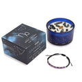 Zodiac Crystal Candle + Gemstone Bracelet - Capricorn