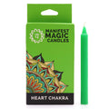 Manifest Magic Candles 12 Pack – Heart Chakra