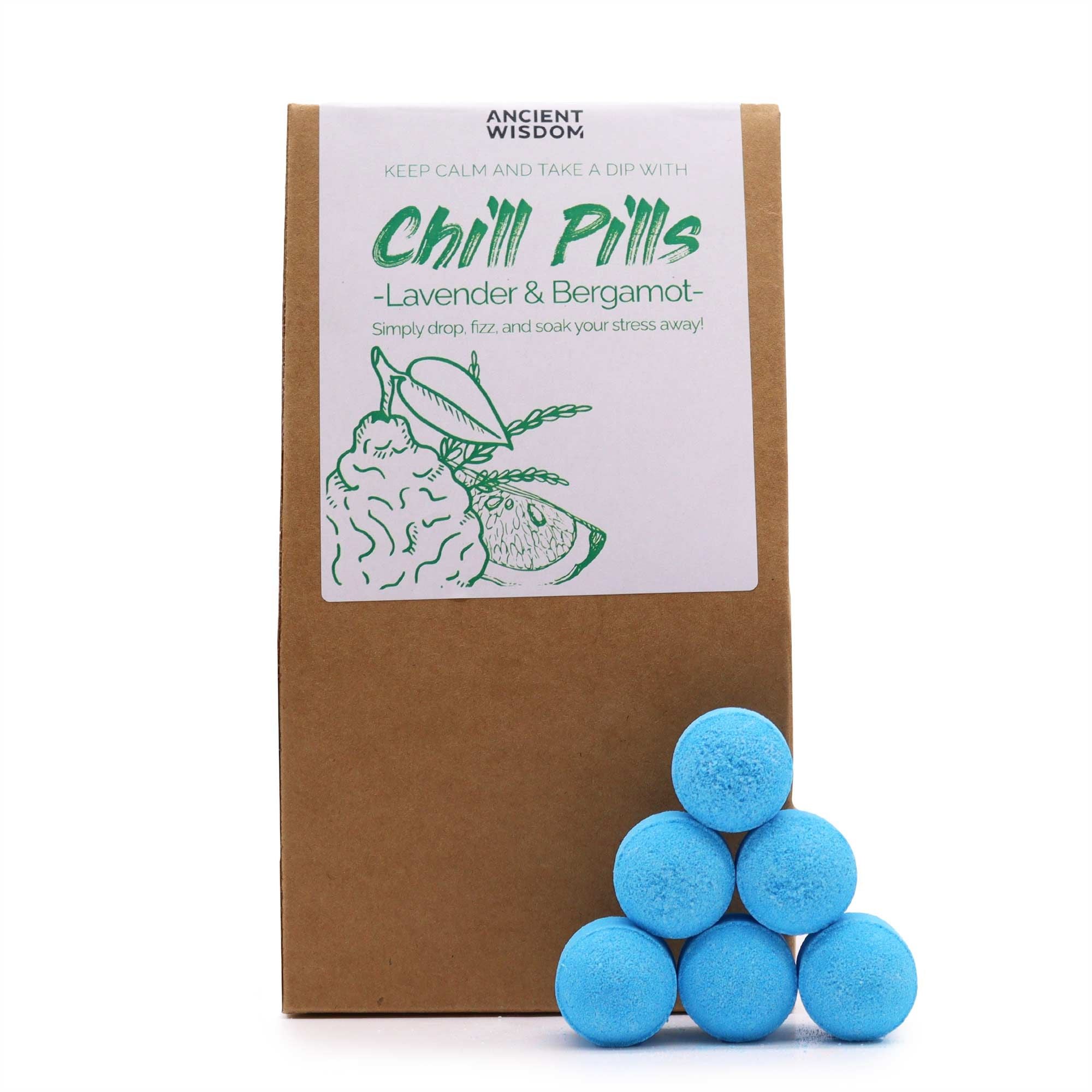 Chill Pills 350g – Lavender & Bergamot
