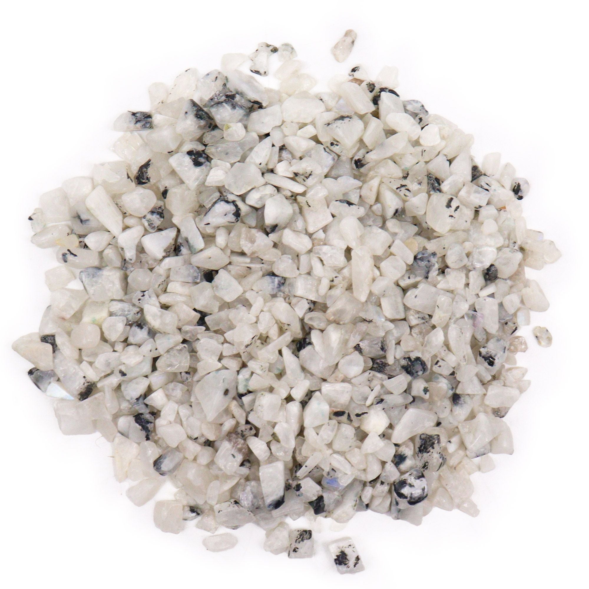 Gemstone Chips 1KG - Rainbow Moonstone