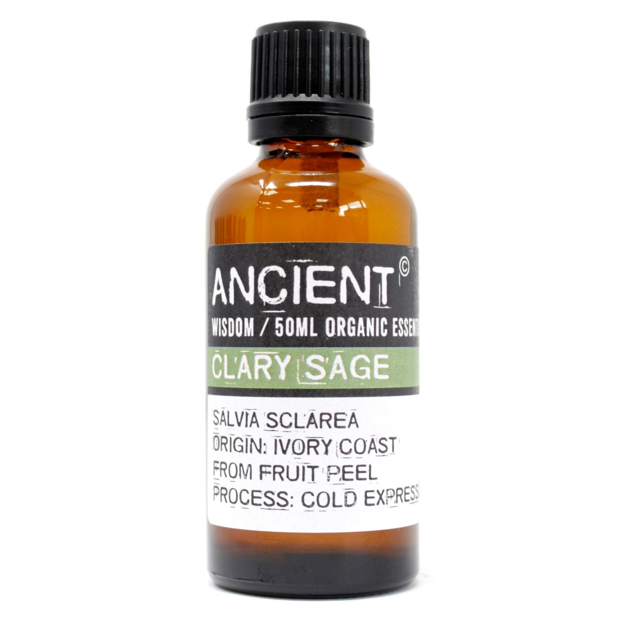 Essential Oil 50ml (Organic) - Clary Sage