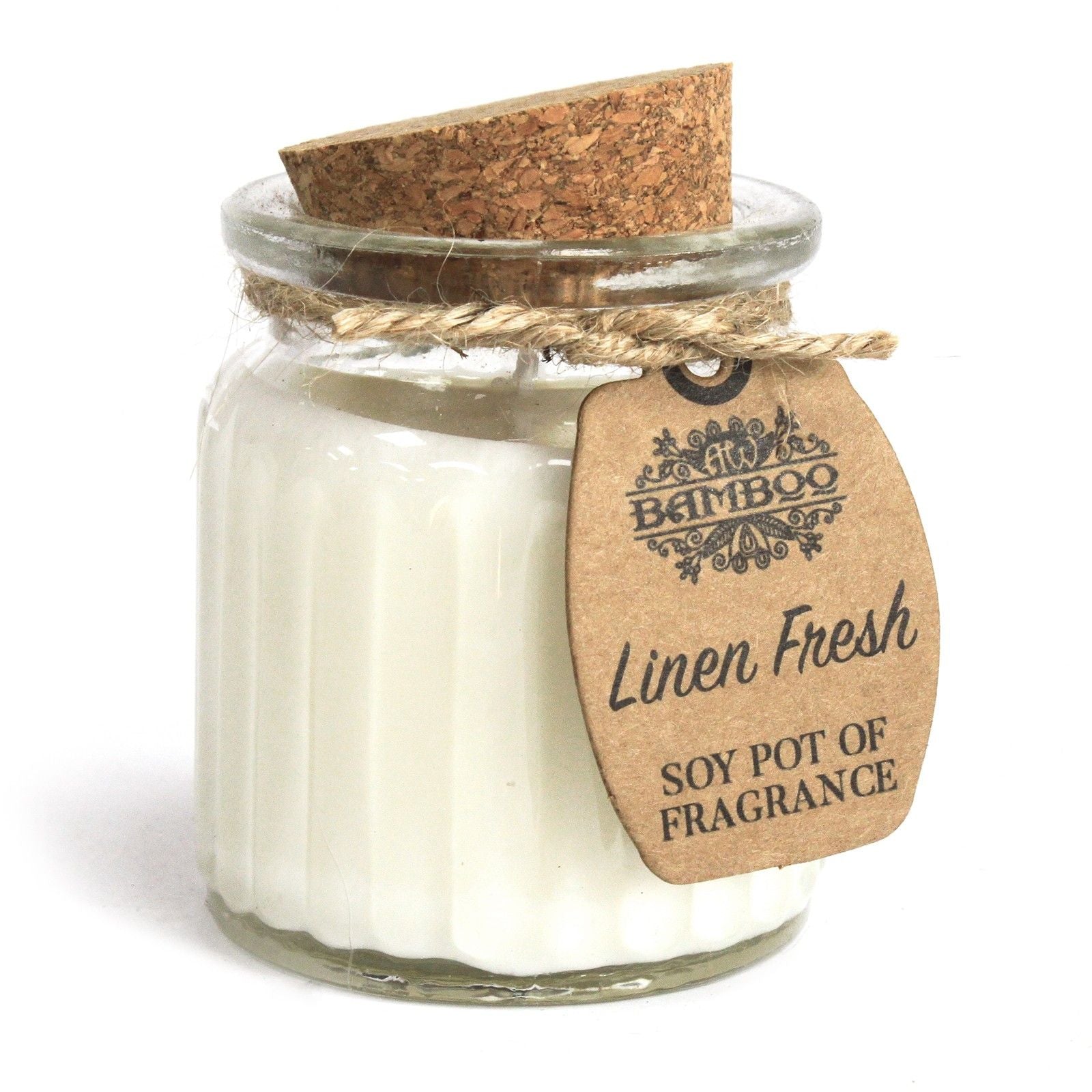Soy Fragrance Candle Pot – Linen Fresh
