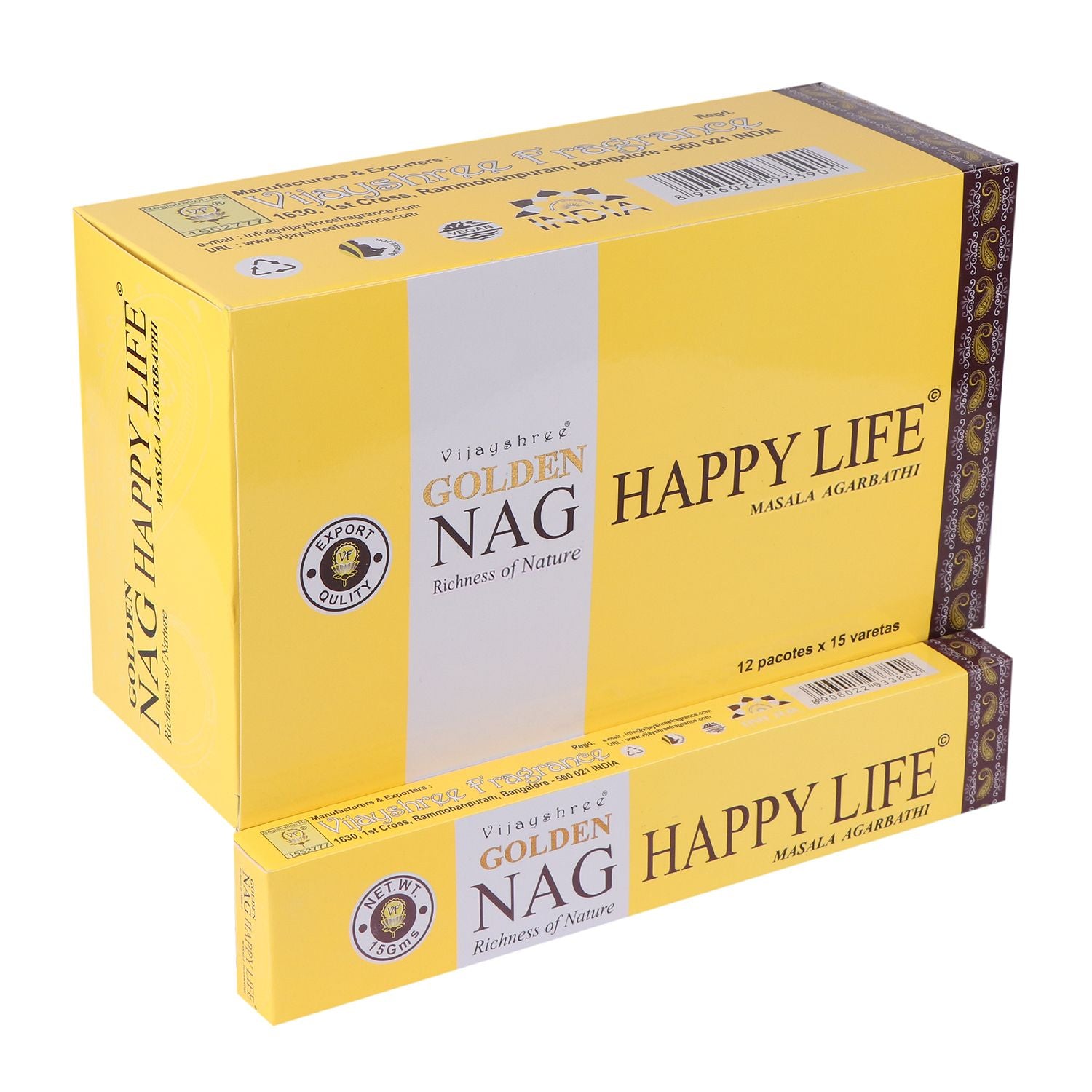 Golden Nag 15g - Happy Life