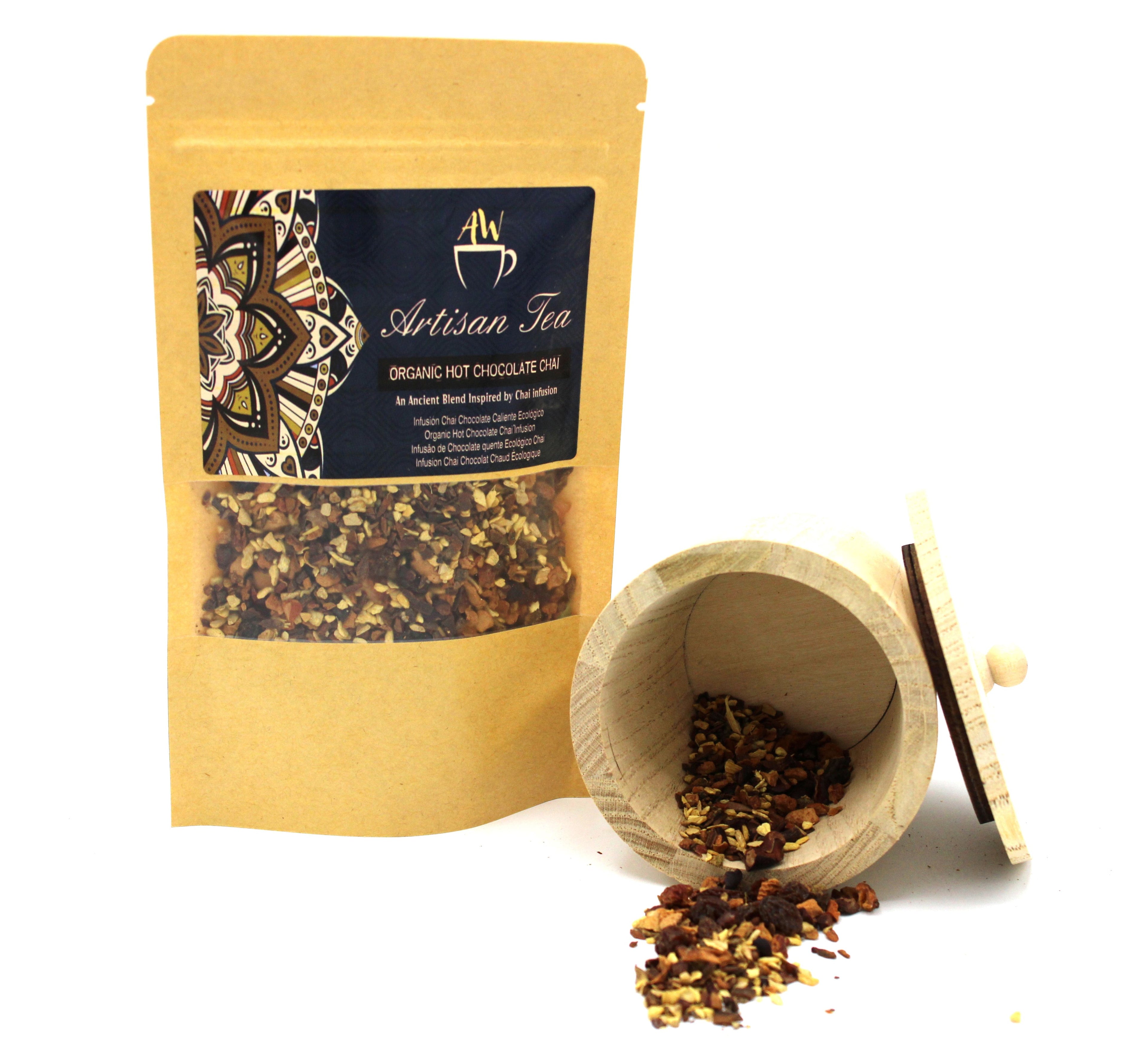 Artisan Tea Organic 50g - Hot Chocolate Chai Infusion