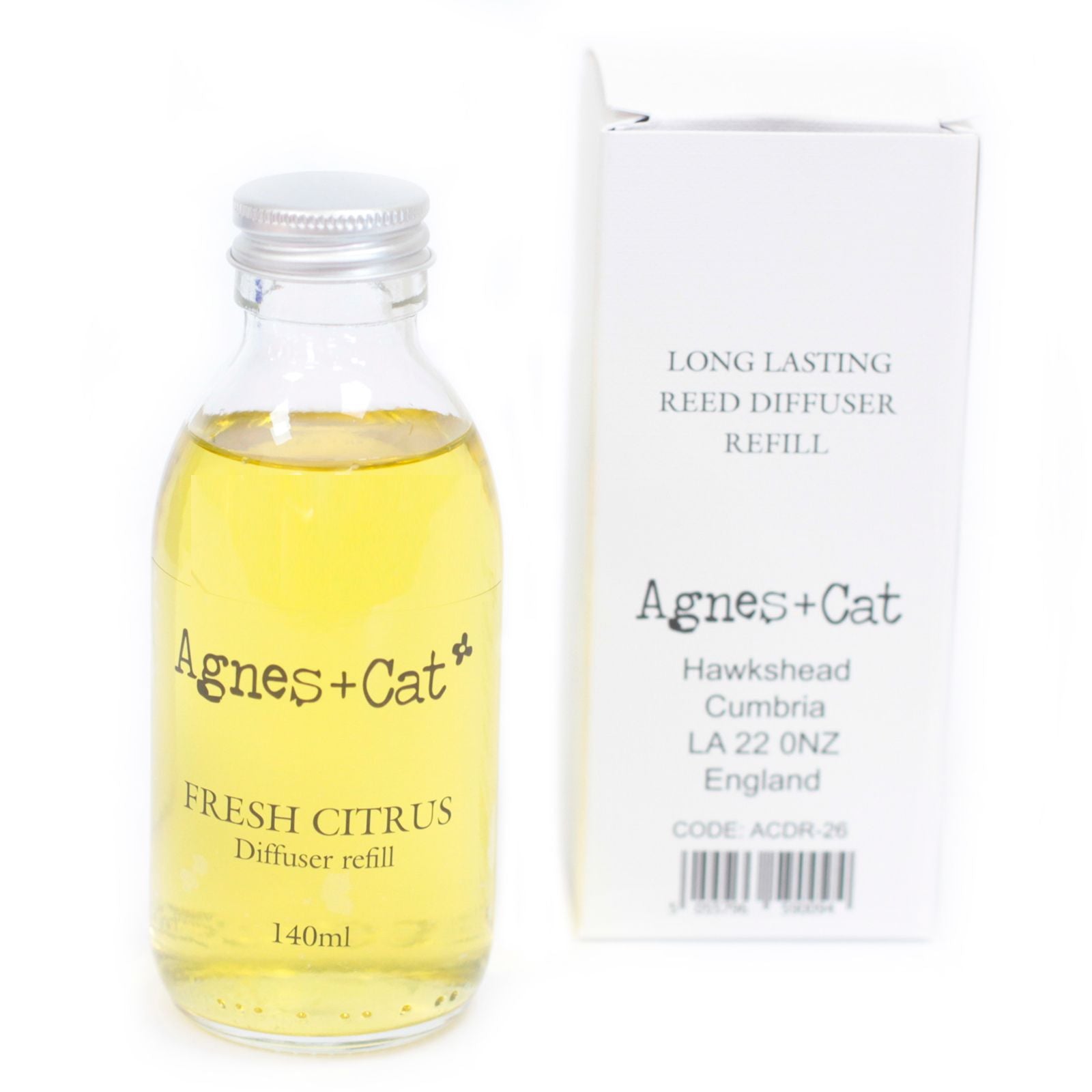 Agnes + Cat Reed Diffuser Refill 140 ml – Citrus