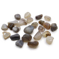 African Tumble Stone x24 - Small - Grey Agate (Botswana)