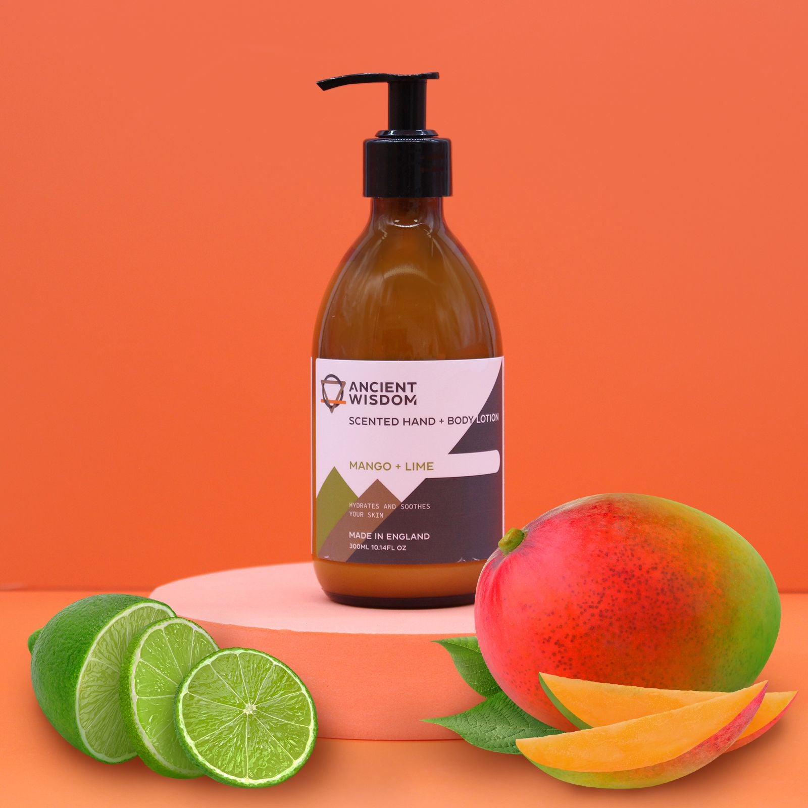 Fragranced Hand & Body Lotion 300ml - Mango & Lime