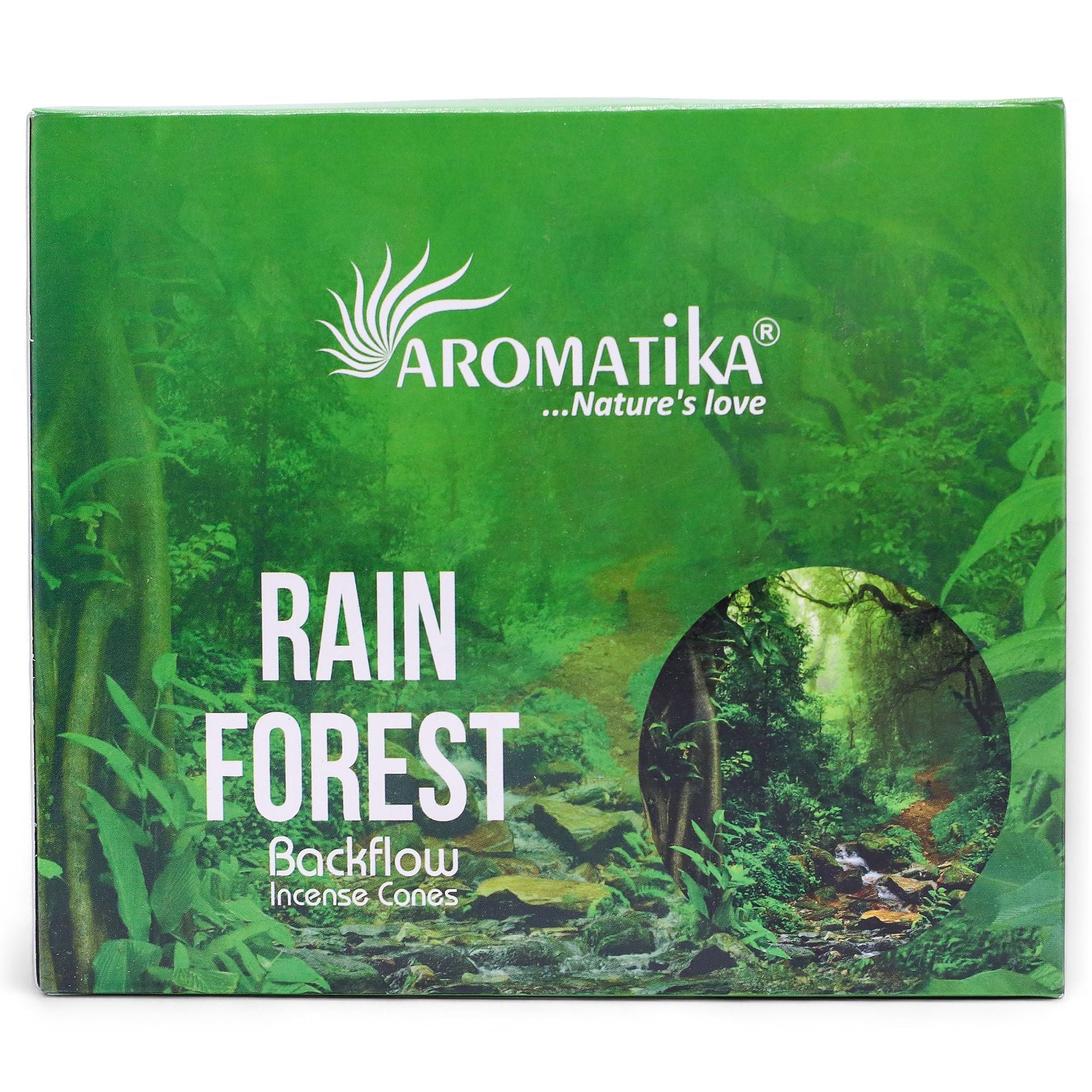 Masala Backflow Incense Cones - Rain Forest