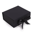 Flat Pack Gift Box - Medium Square - Black