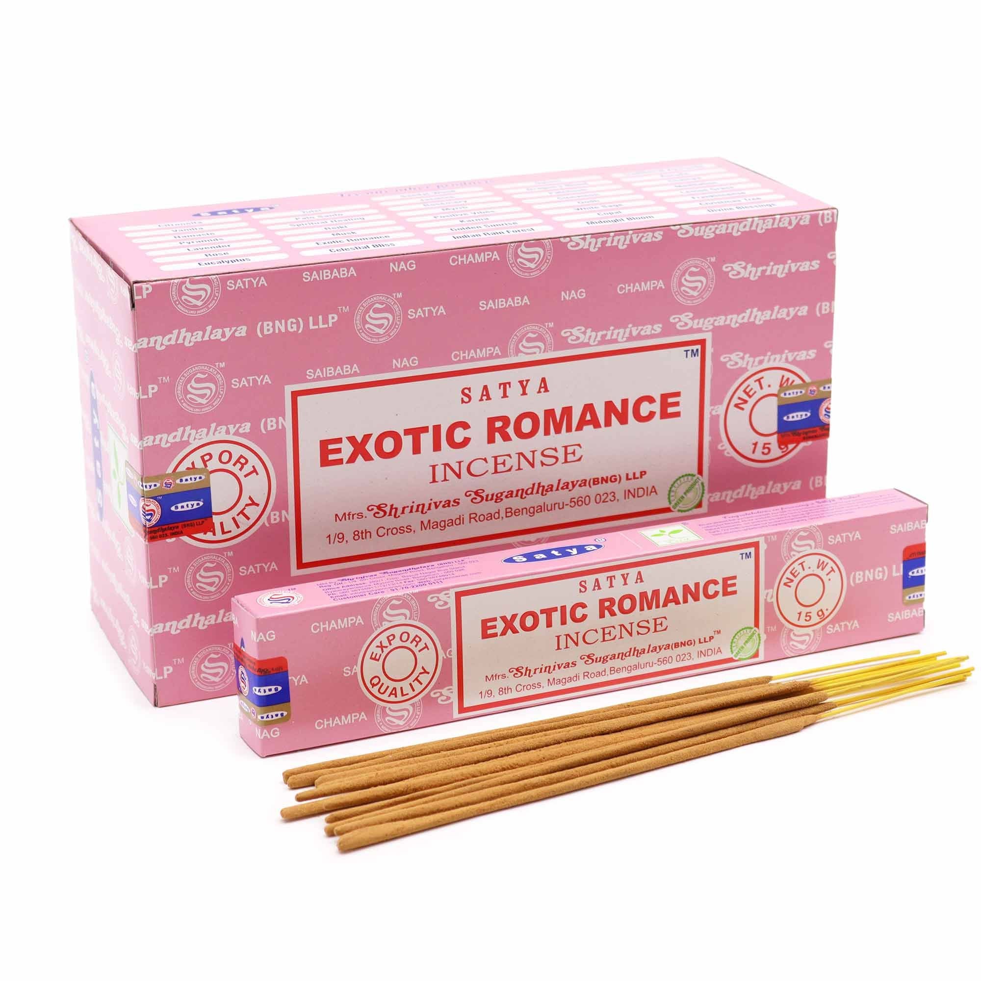 Satya Incense 15g - Exotic Romance