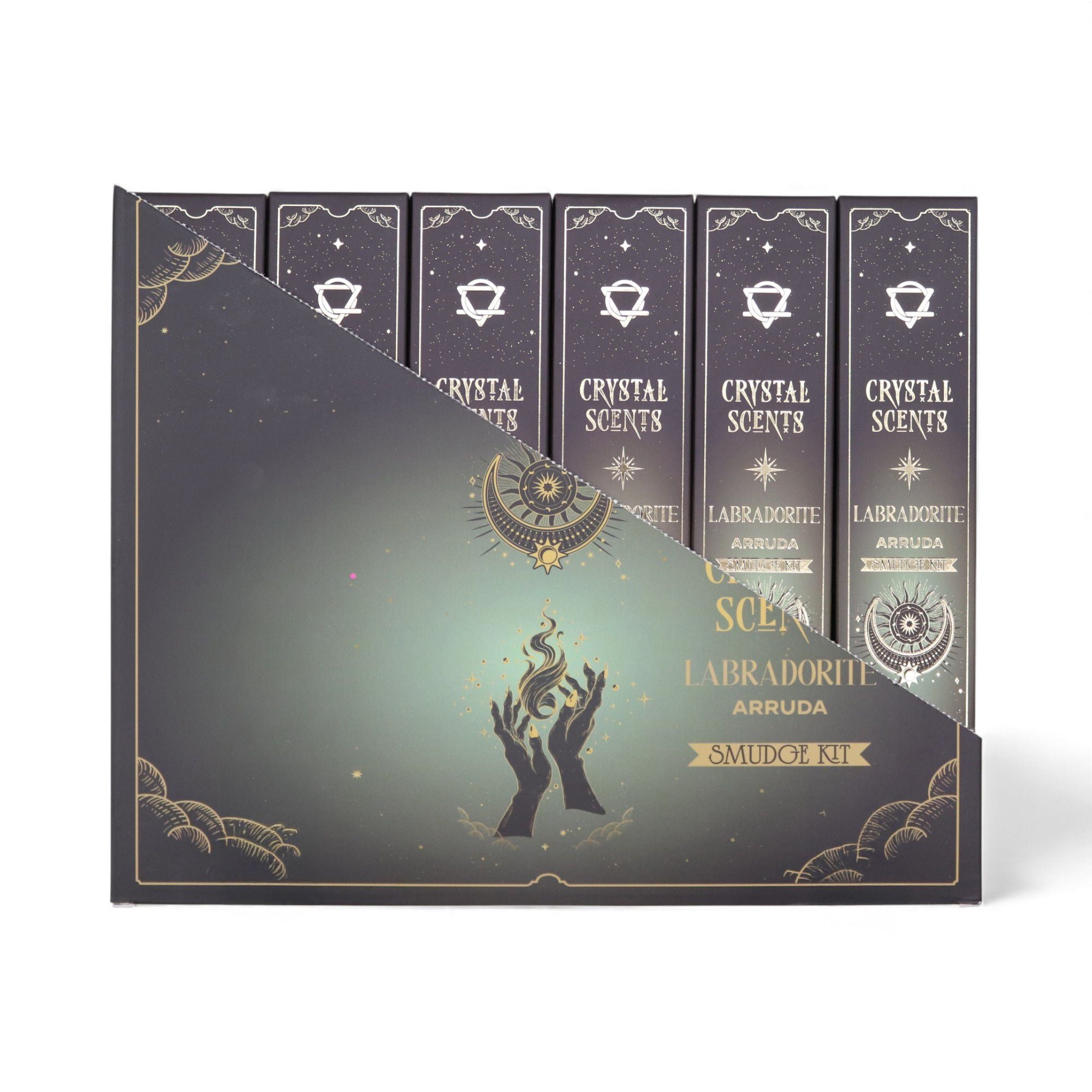 Crystal Scents Smudge Incense - Labradorite - Arruda