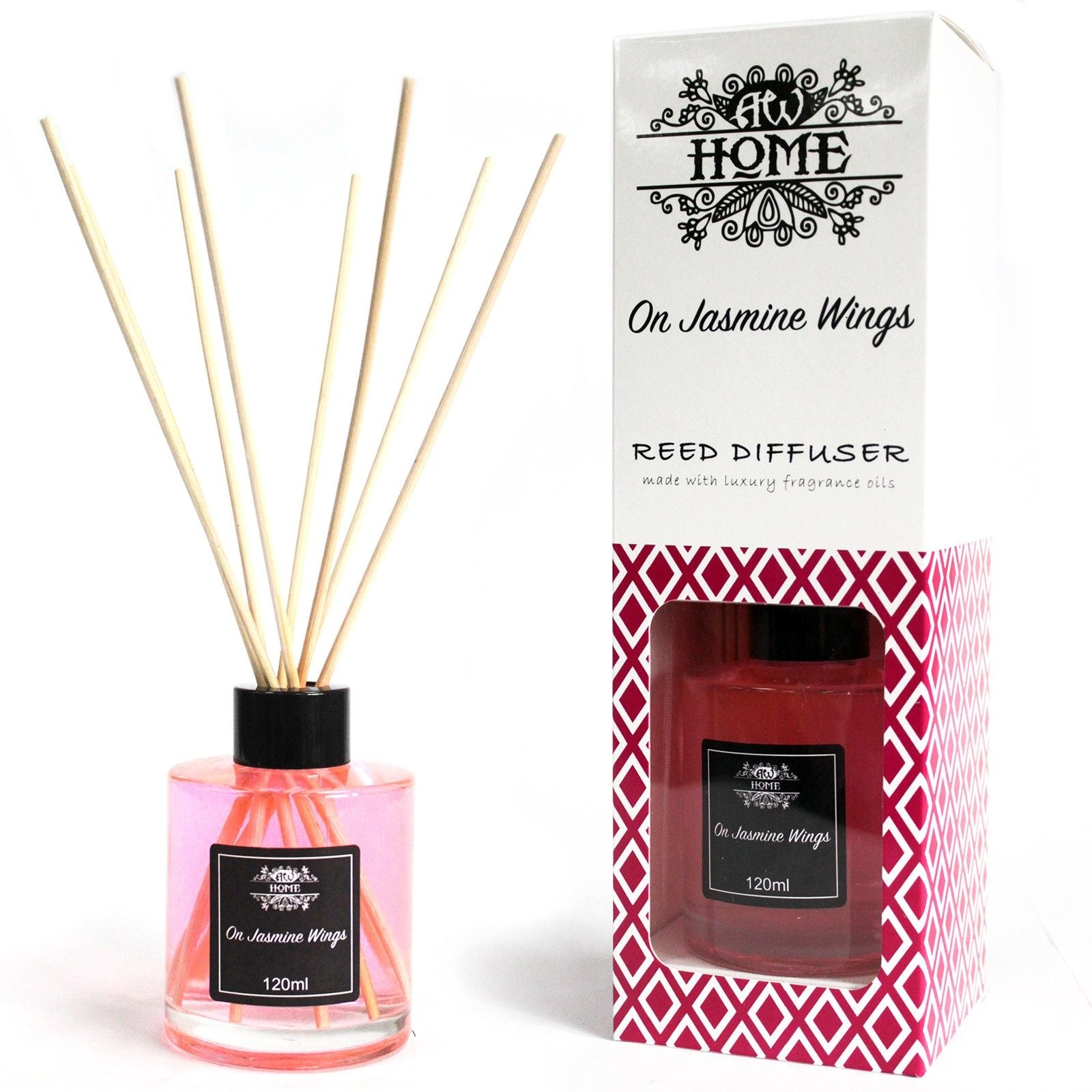 Reed Diffuser 120 ml – On Jasmine Wings