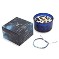 Zodiac Crystal Candle + Gemstone Bracelet - Pisces