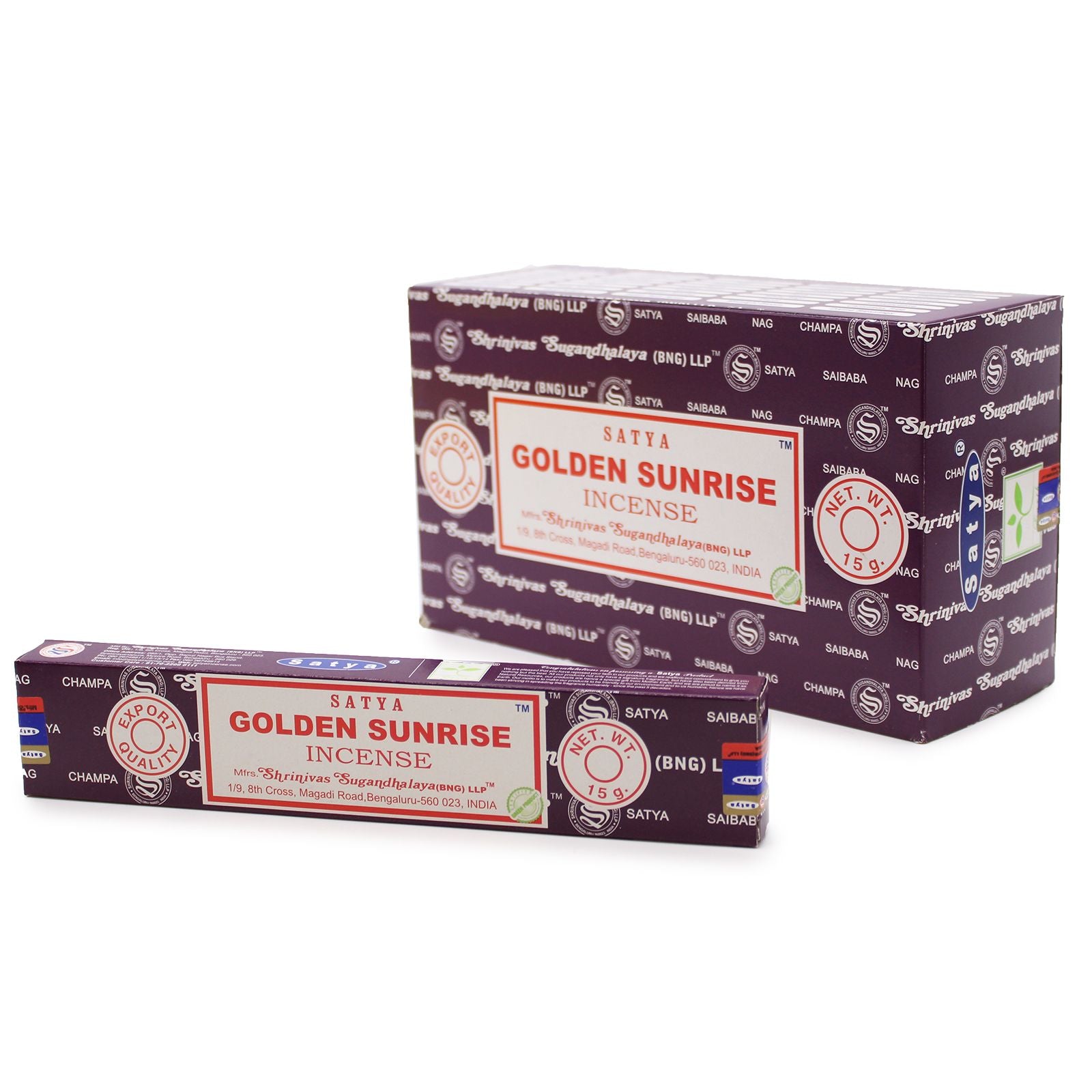 Satya Incense 15g - Golden Sunrise