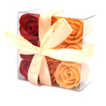 Flower Box - Peach Roses