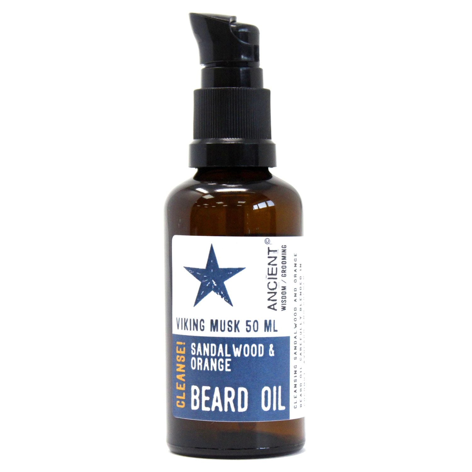 Beard Oil - Viking Musk 50ml - Cleanse!