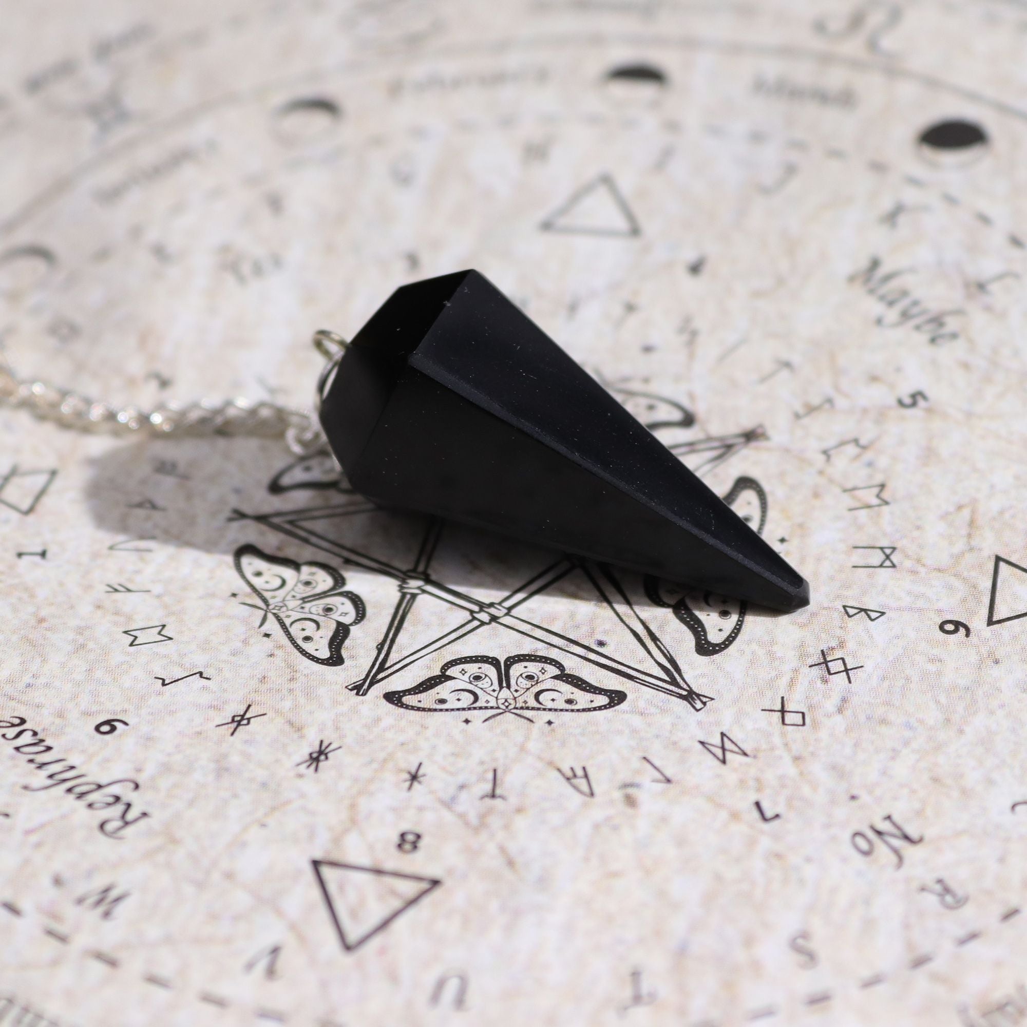 Ancient Witch Spell Incense -  Black Obsidian Pendulum - Success