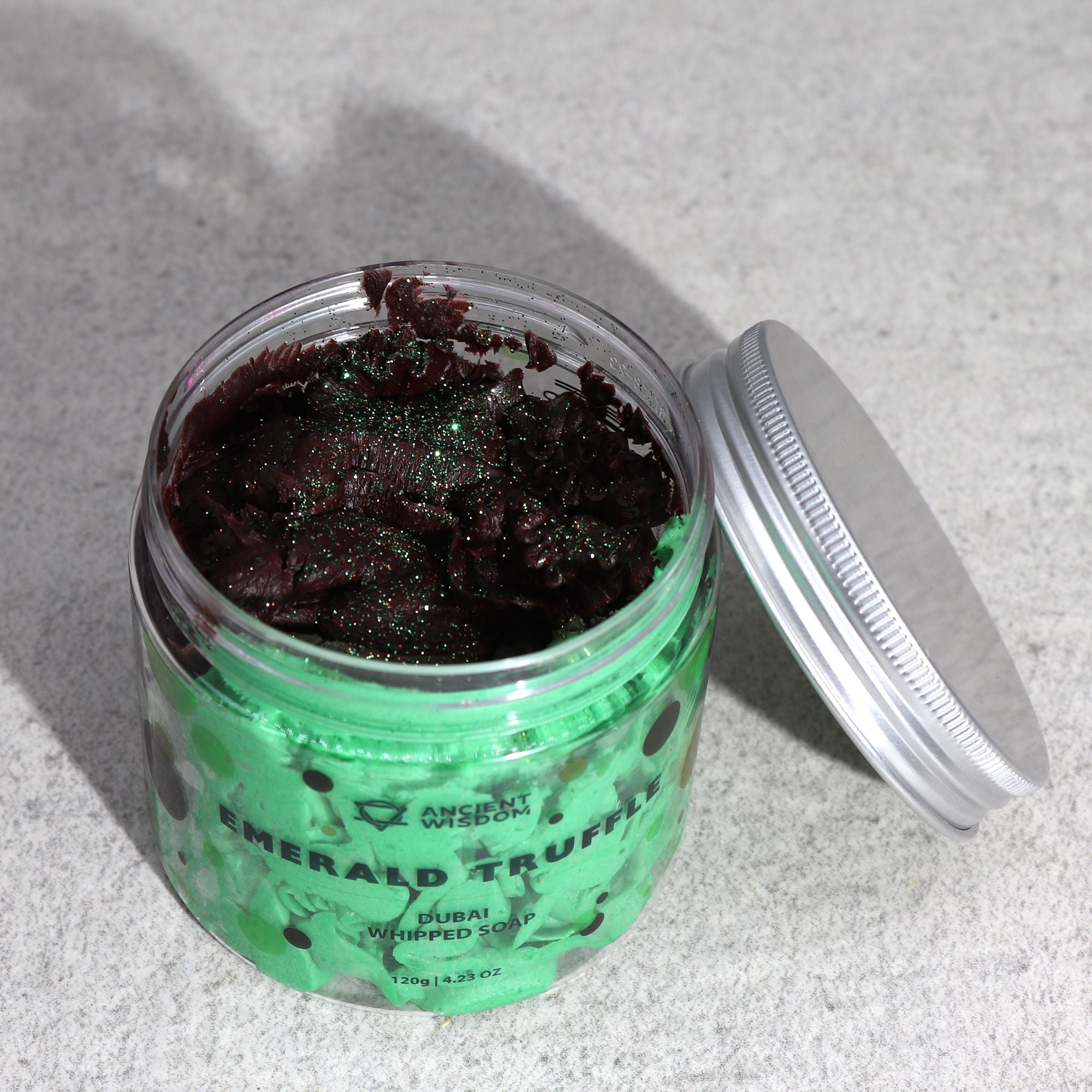Whipped Soap 120g – Emerald Truffle