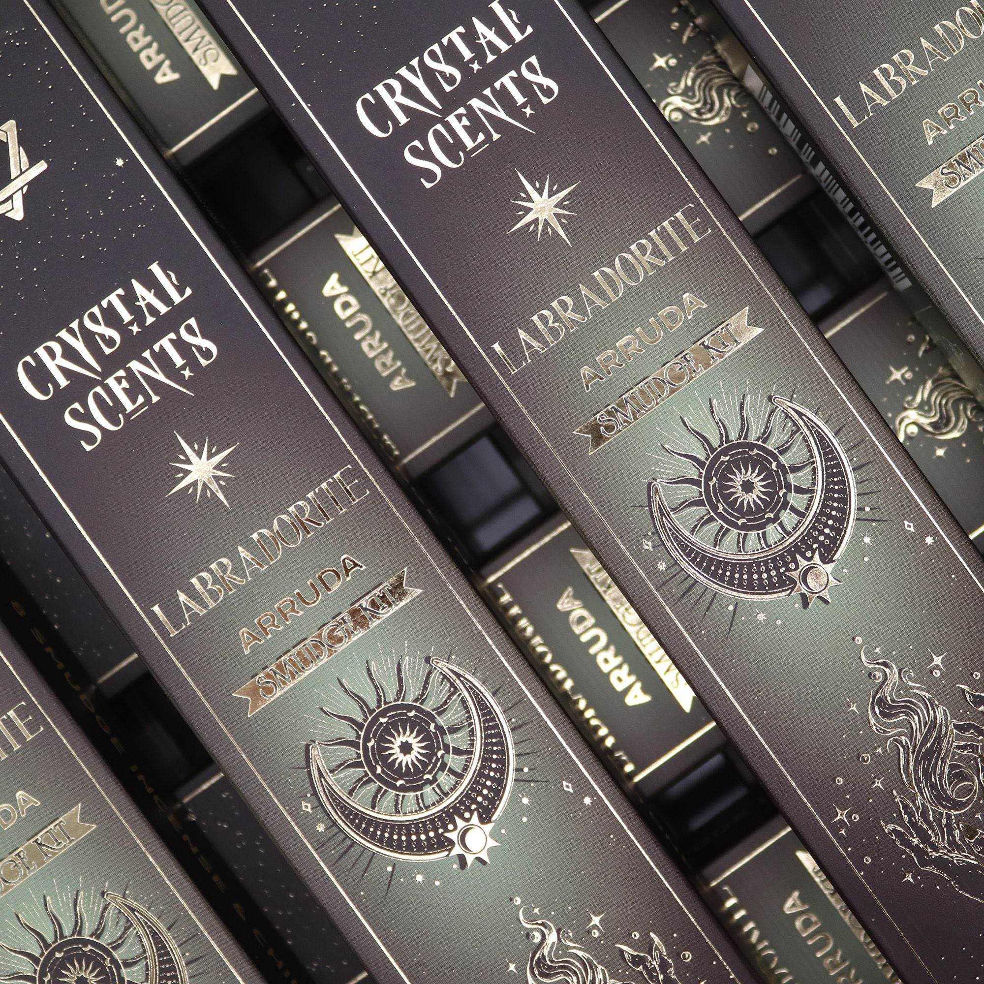 Crystal Scents Smudge Incense - Labradorite - Arruda